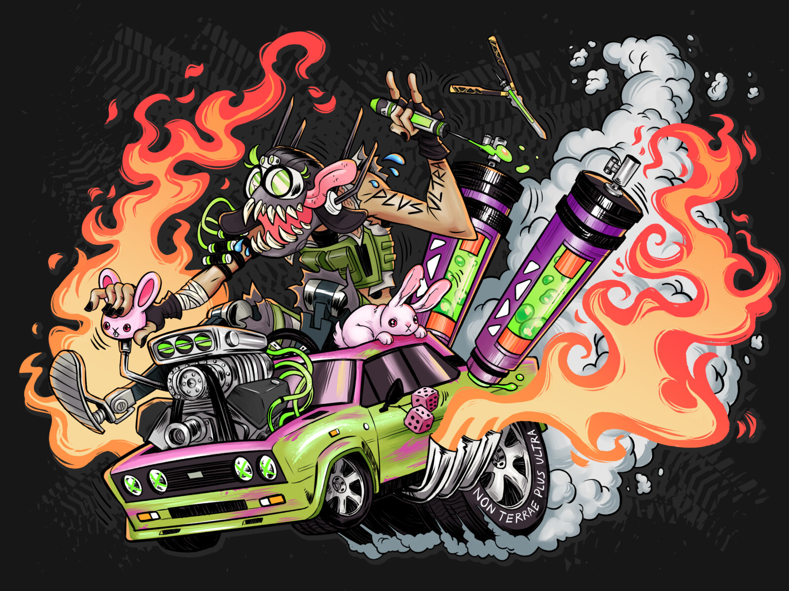 Artstation Rat Fink Octane Brice Morgan