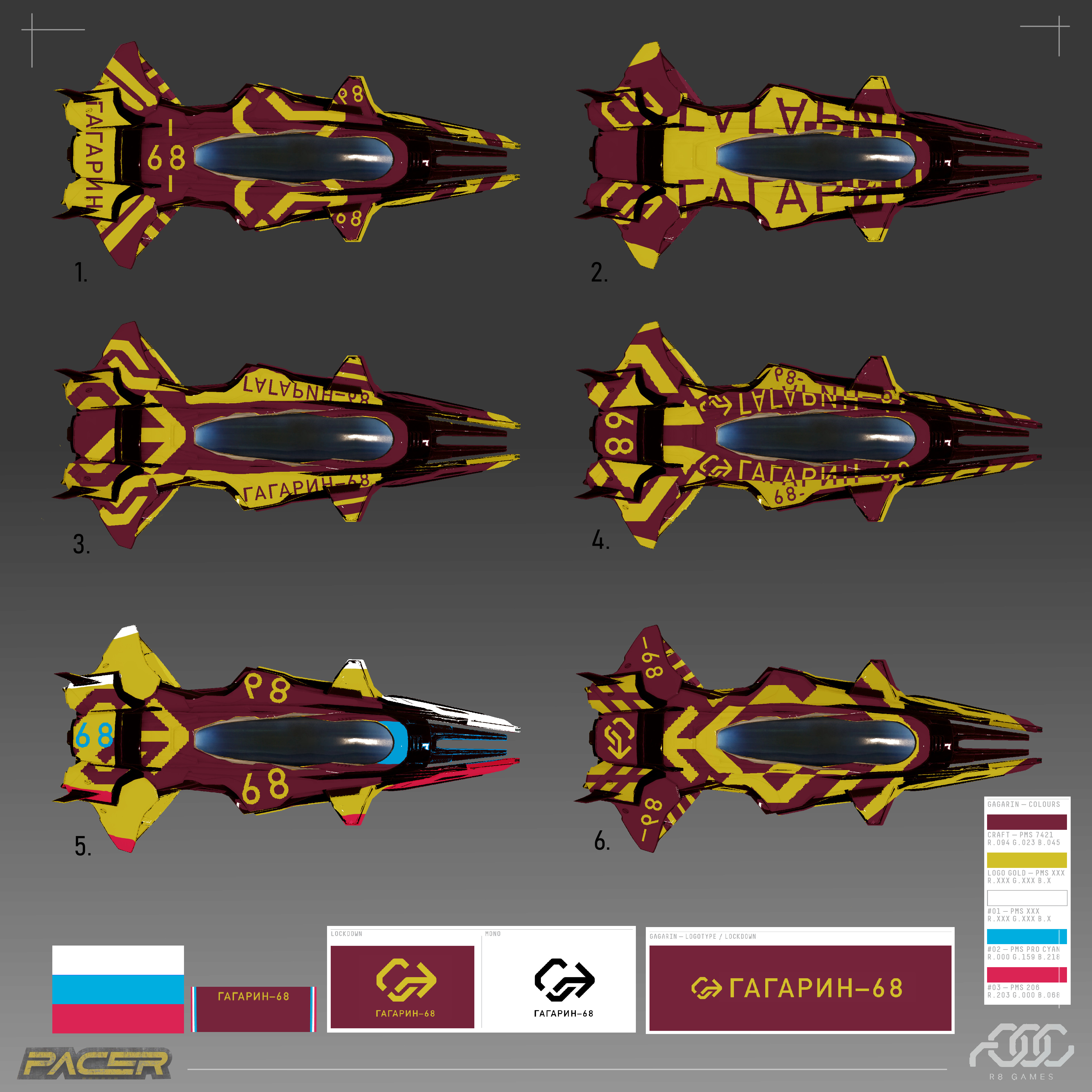 Python - Gargarin Career Completion Skin (Ideation)