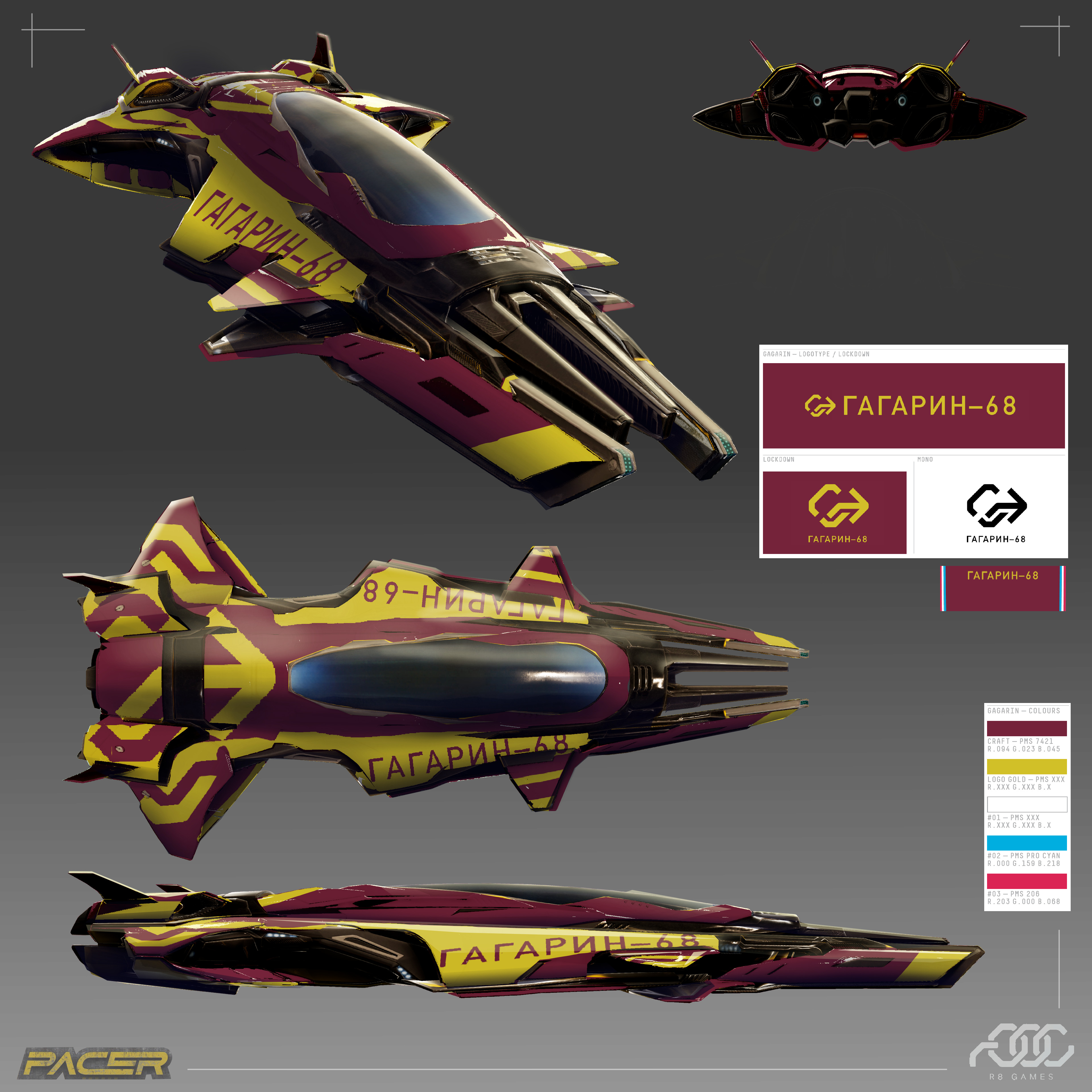 Python - Gargarin Career Completion Skin