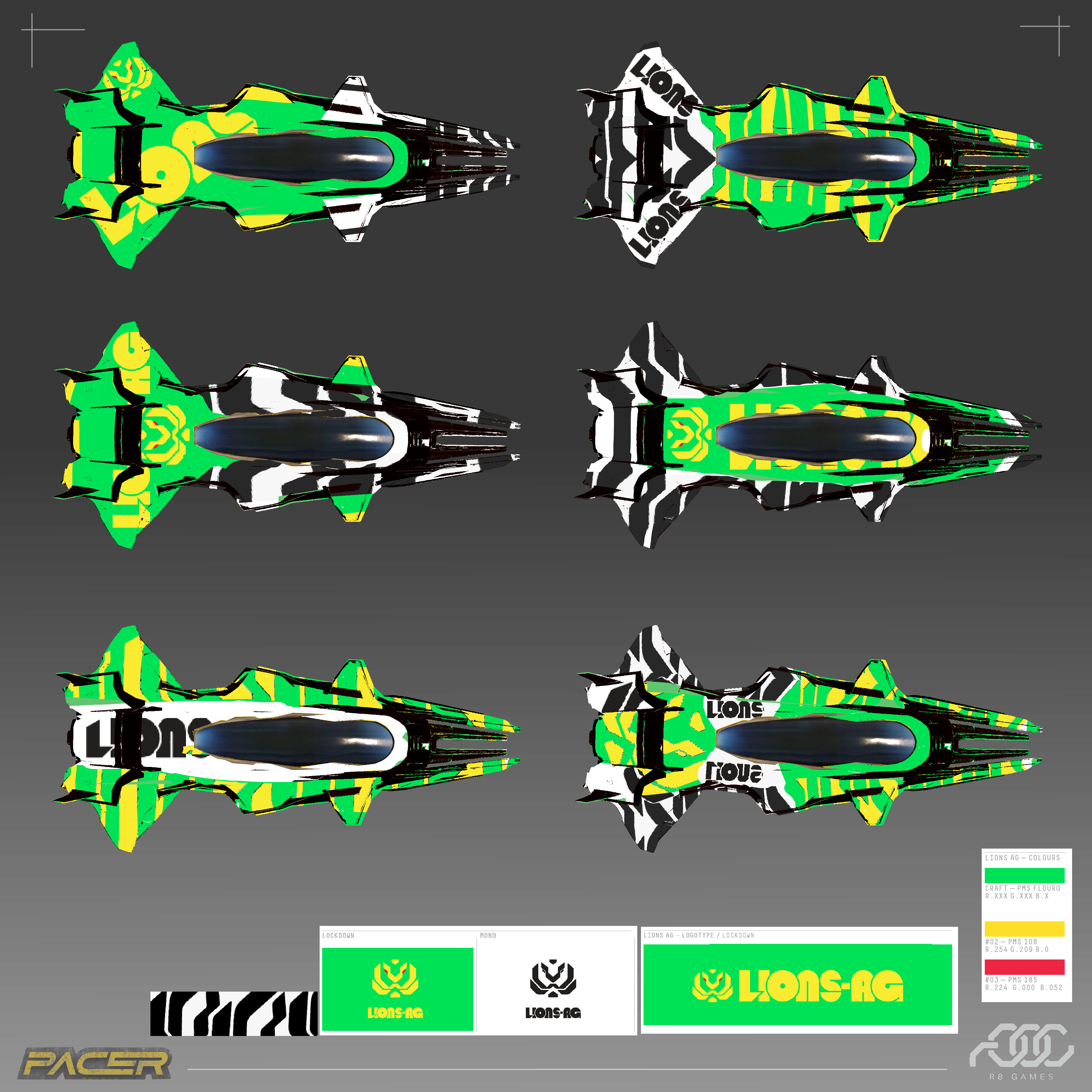 Python - Les Lions Career Completion Skin (Ideation)