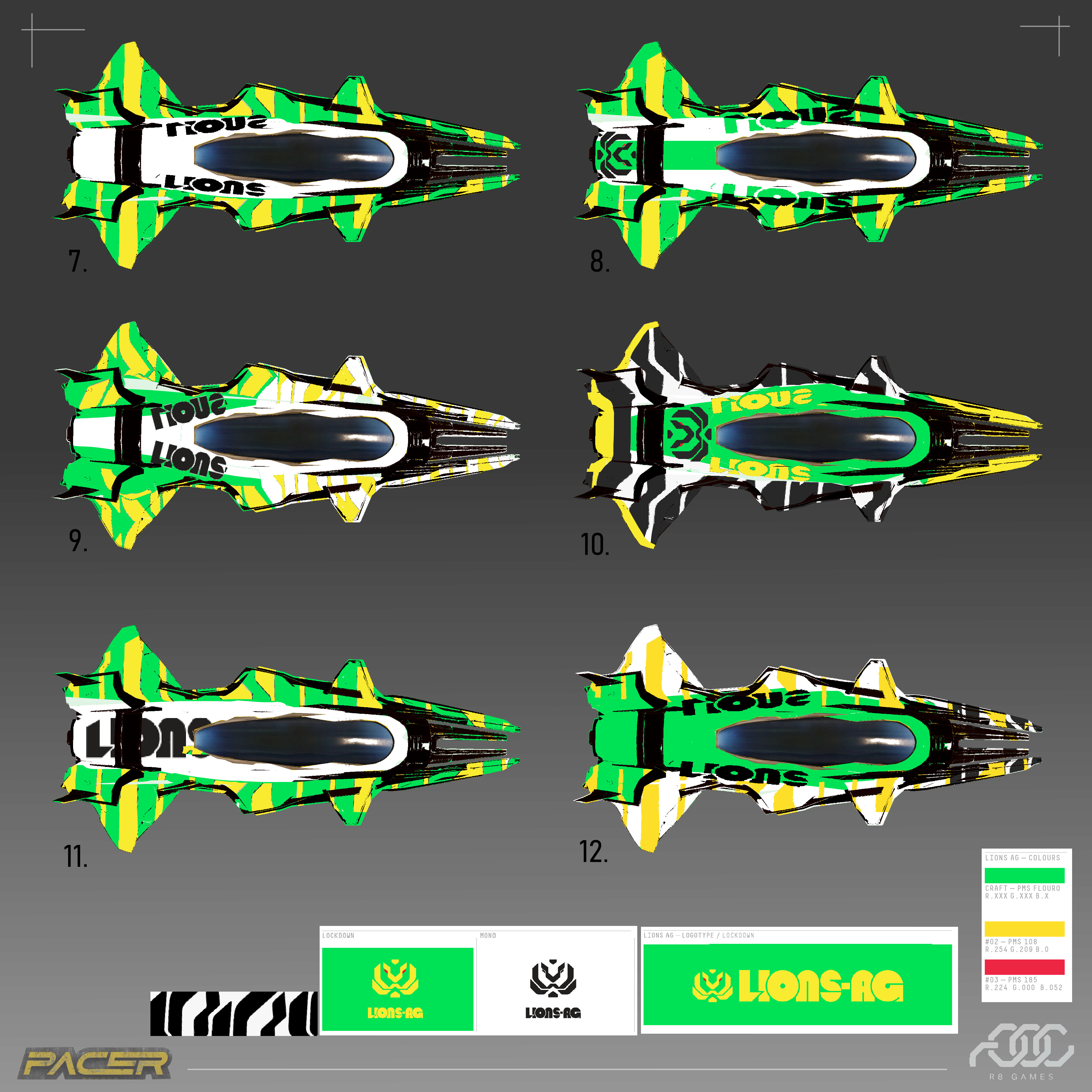 Python - Les Lions Career Completion Skin (Ideation)