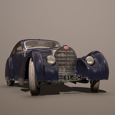 Bugatti Type 51 Dubos Coupe (Exterior)