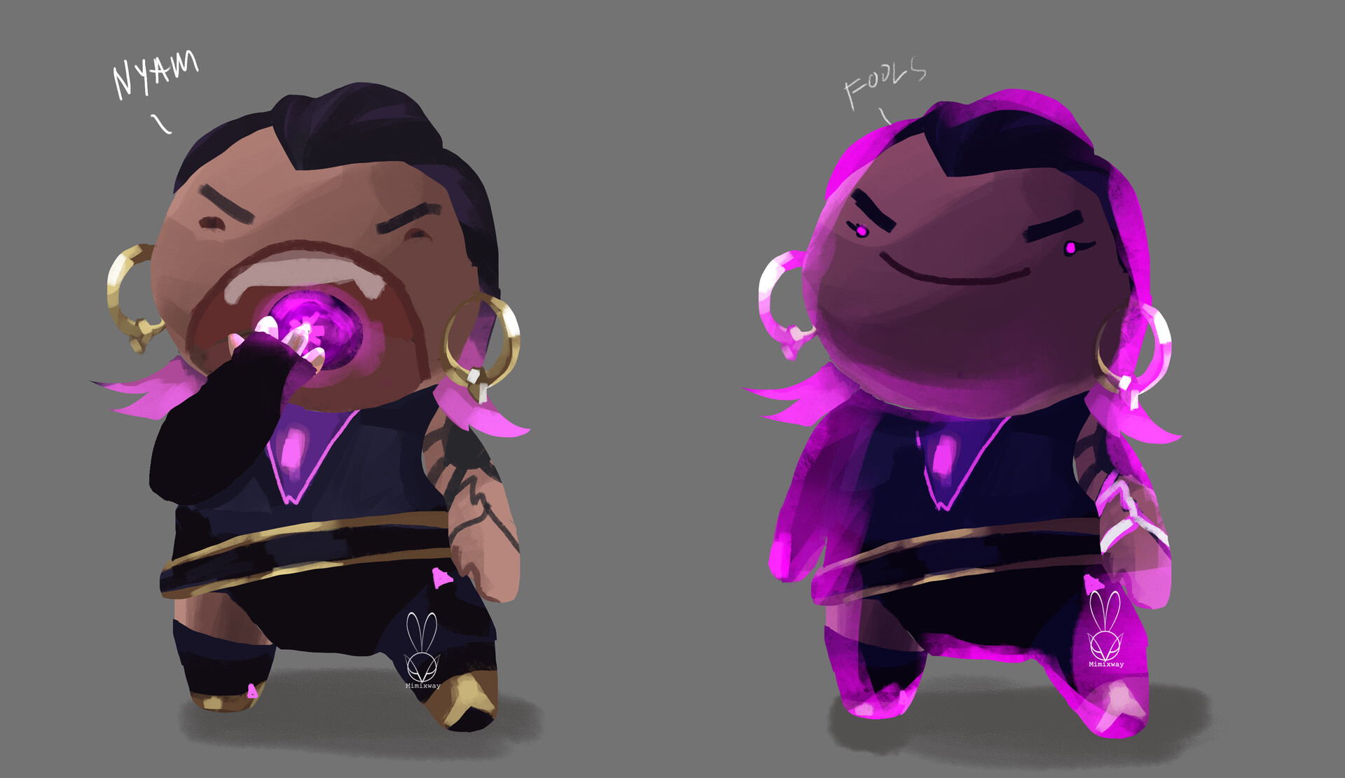 Emee Ganibi Valorant Chibi Versions Pt 1 Thirteenth valorant wallpaper, the skye. emee ganibi valorant chibi versions pt 1