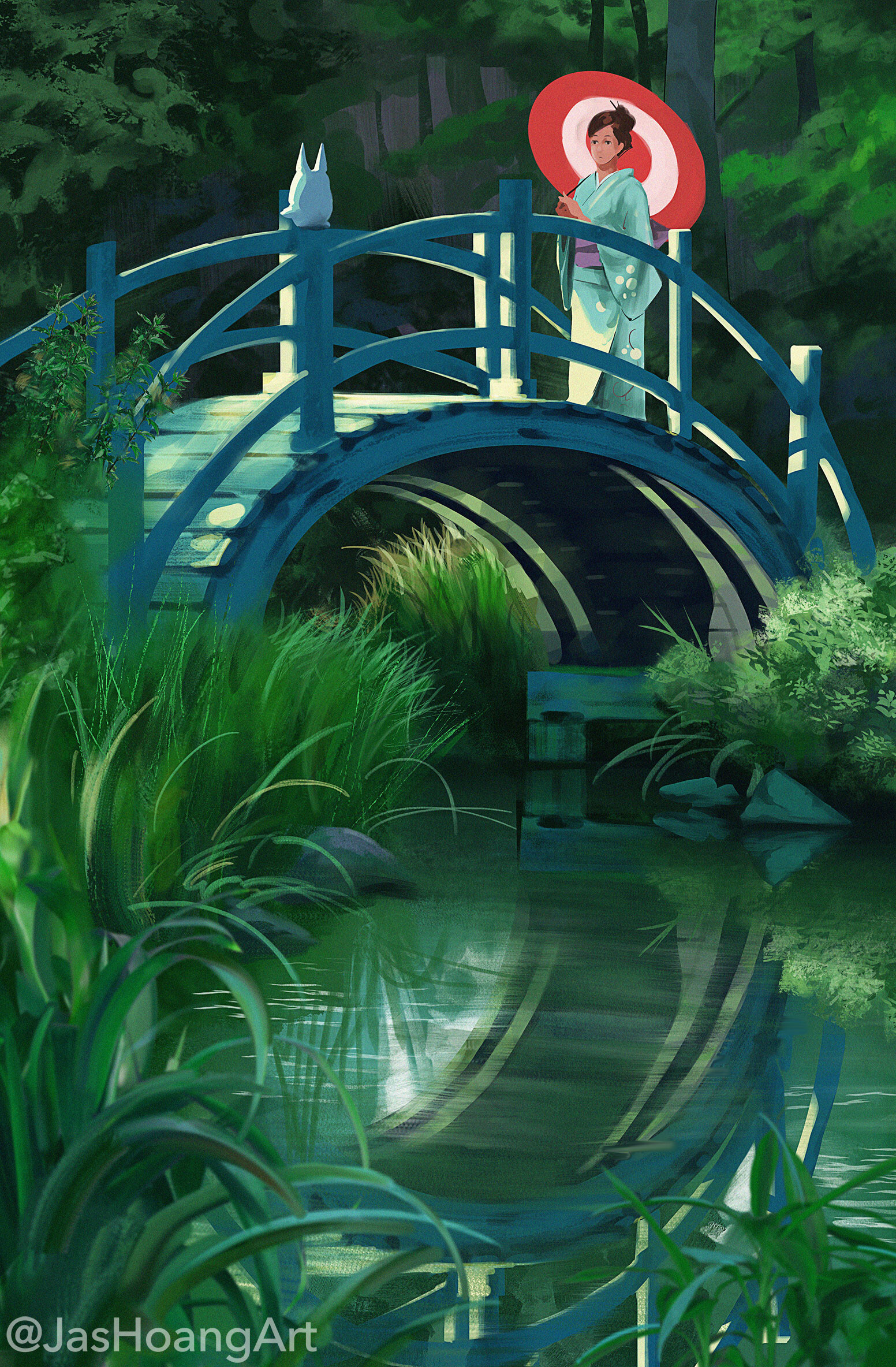 ArtStation - Studio Ghibli inspired