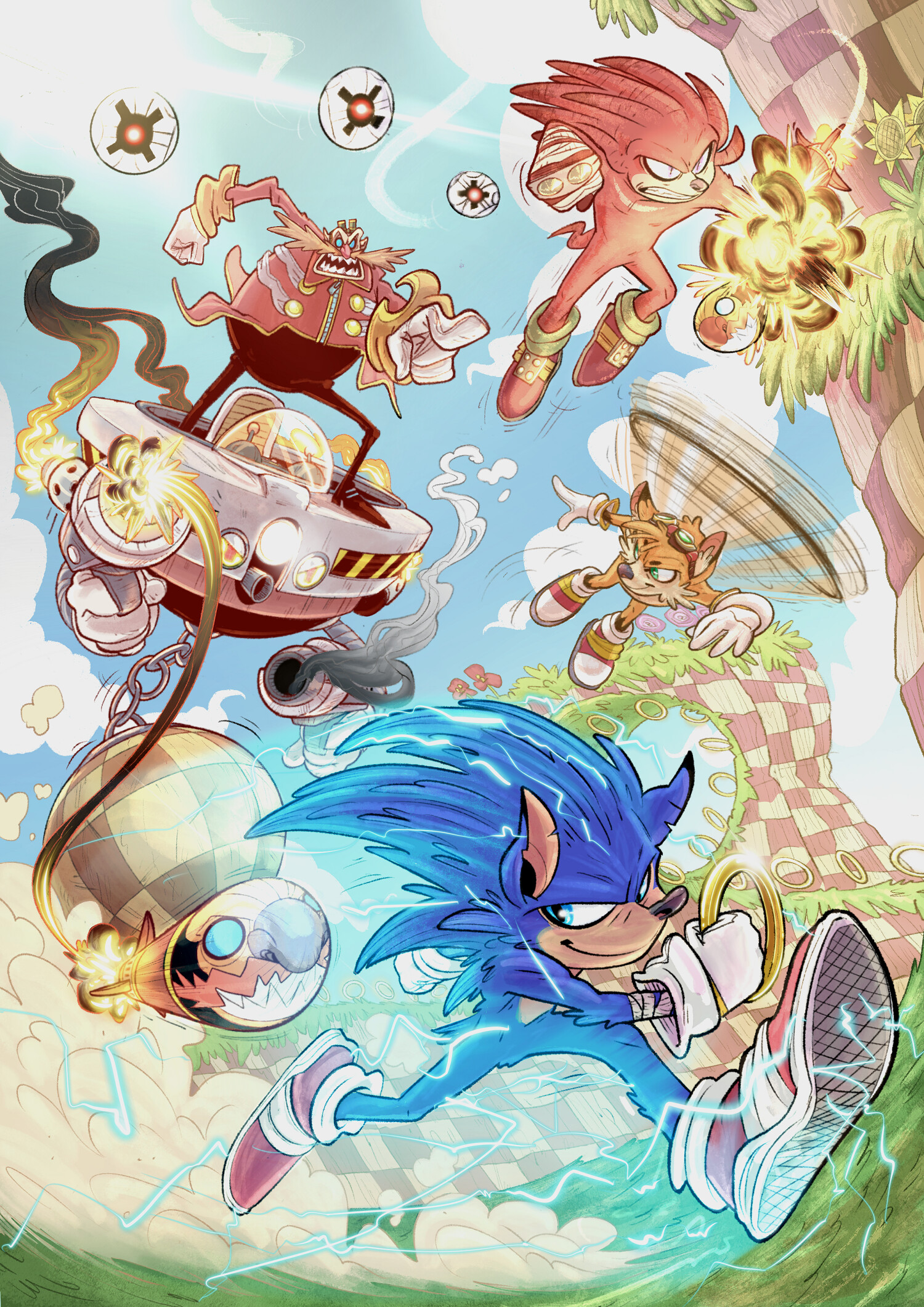 ArtStation - Sonic The Hedgehog - Poster