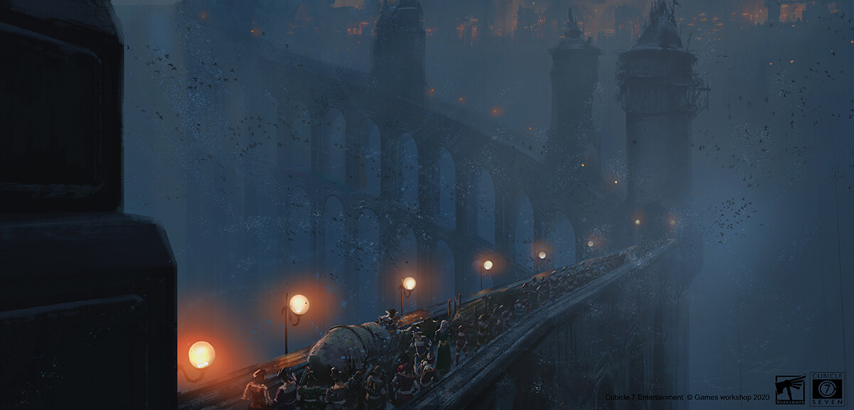 ArtStation - Middenheim: City of the White Wolf