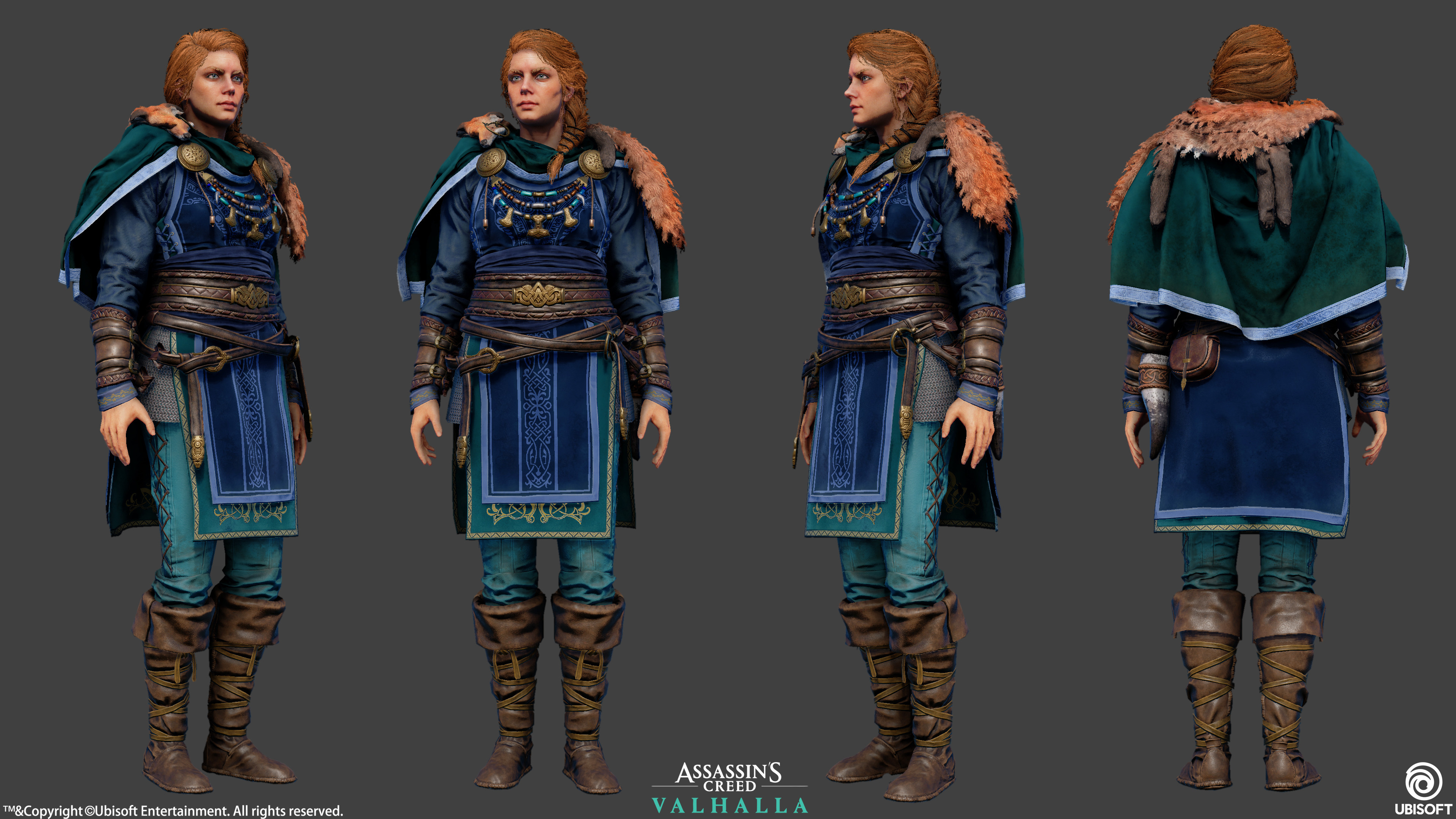The Randvi Outfit was made by Senior Character Artist Fu Zhong Xiong as Ben...