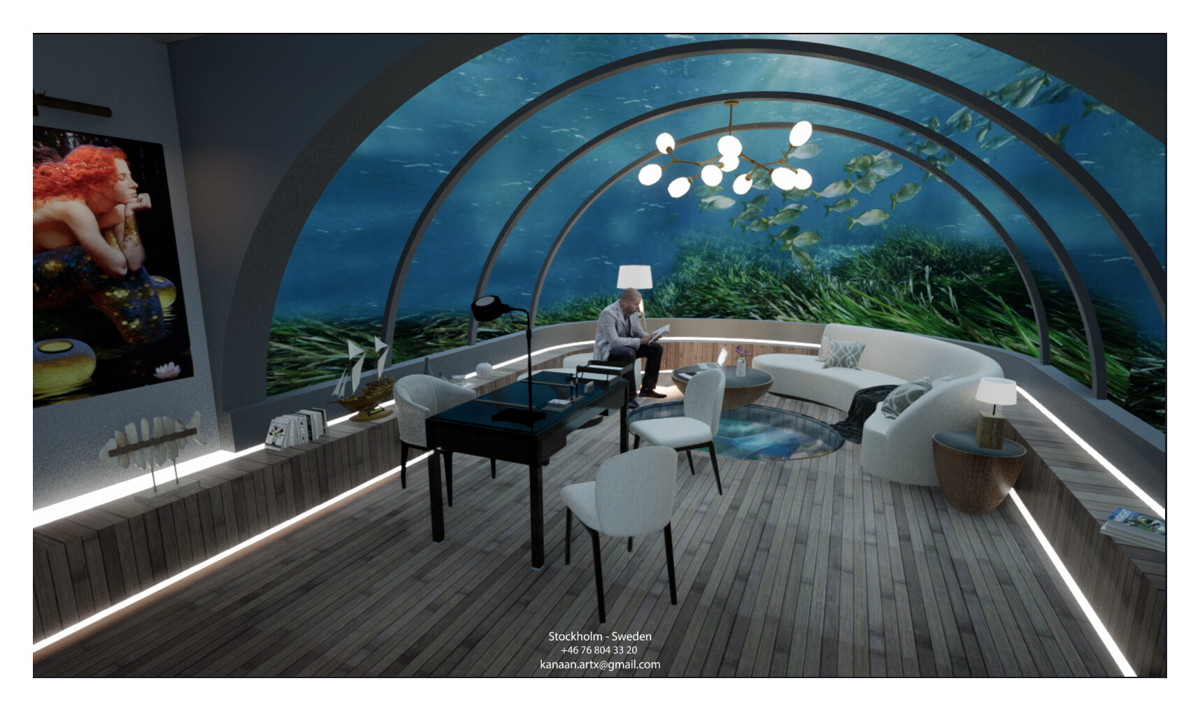 ArtStation Underwater Office