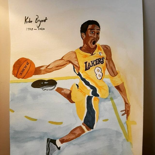 ArtStation - Kobe Bryant Caricature