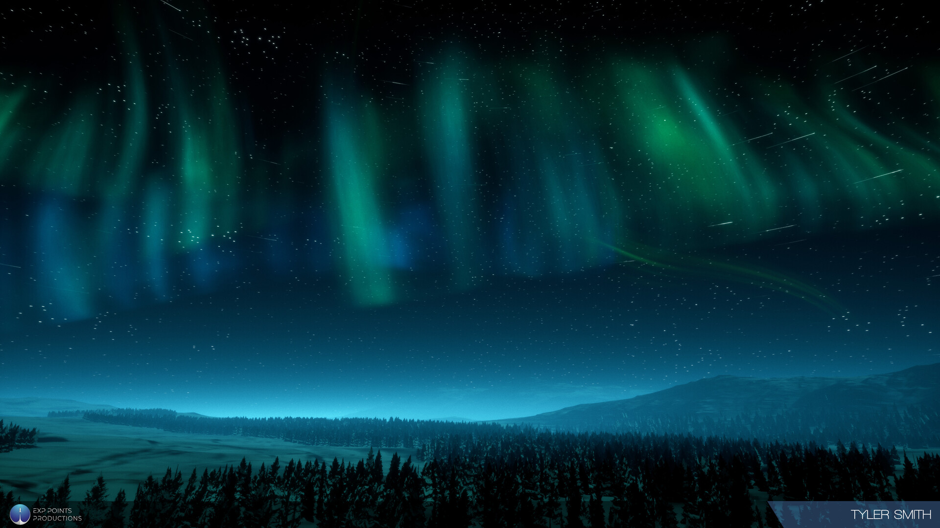 Experience Points - Creating Starry night and Aurora Borealis VFX in ...