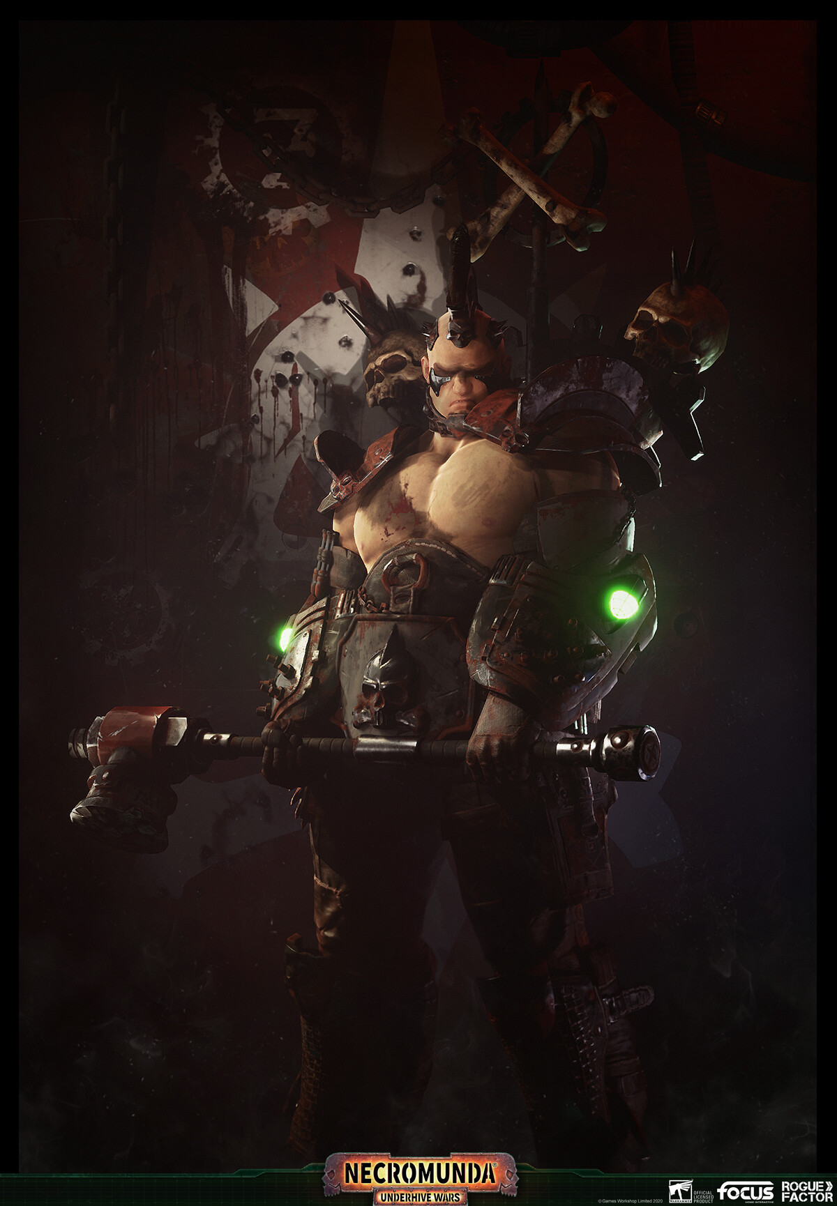 Necromunda Underhive Wars Is Getting A Tanky New Gang The Van Saar Pcgamesn