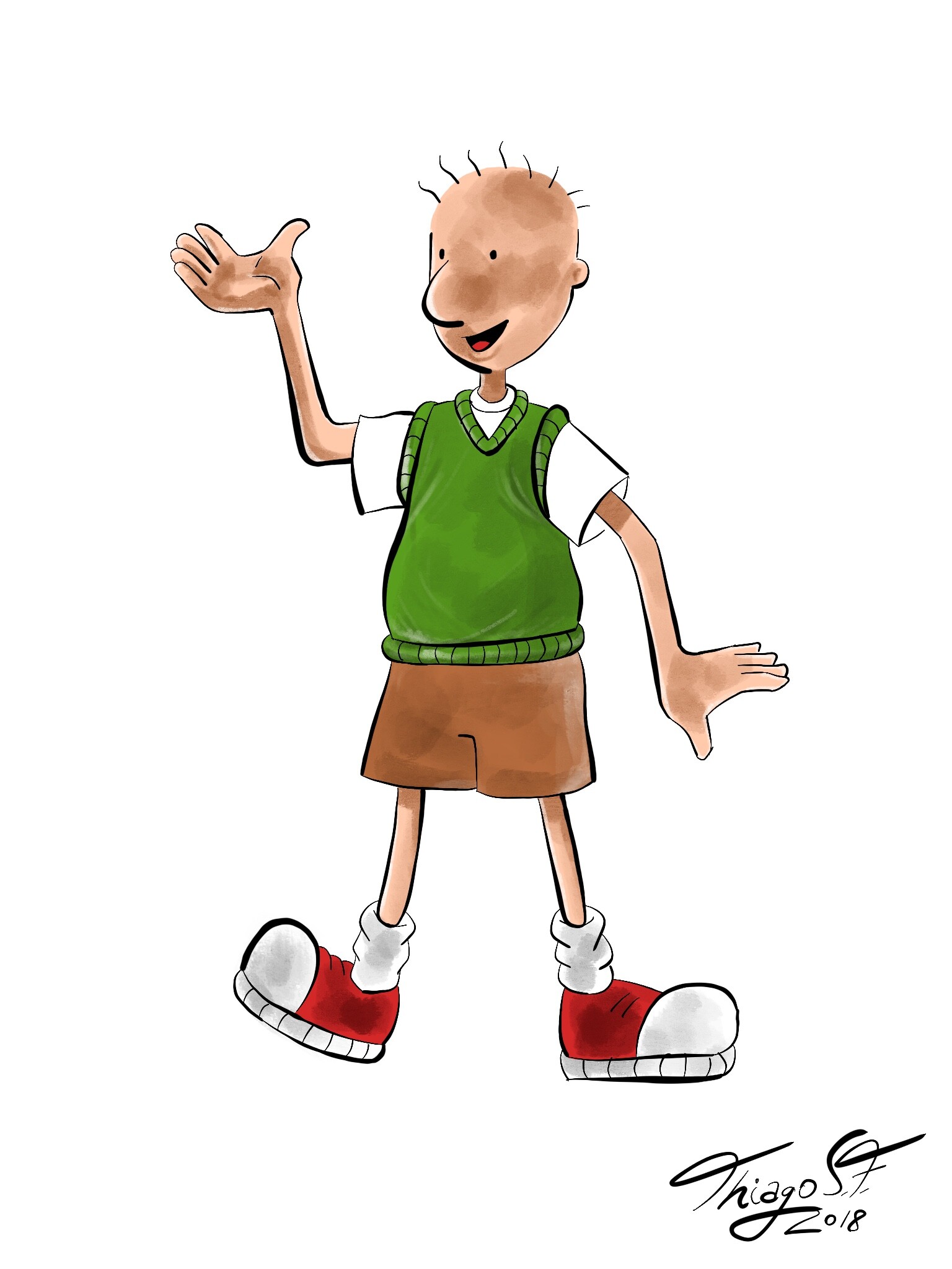 ArtStation - Doug Funnie Fan Art