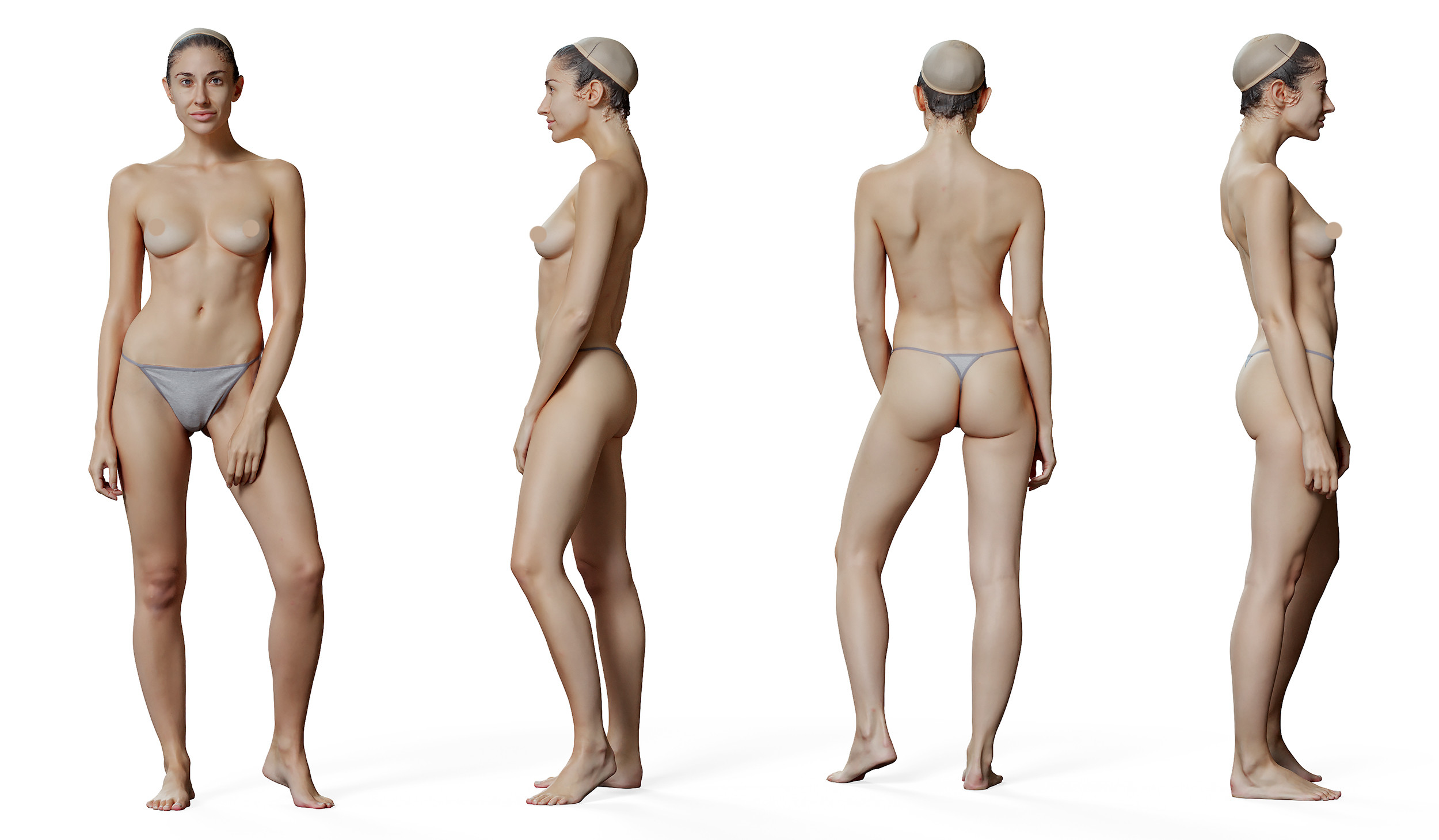 More Female Anatomy Reference Scans.