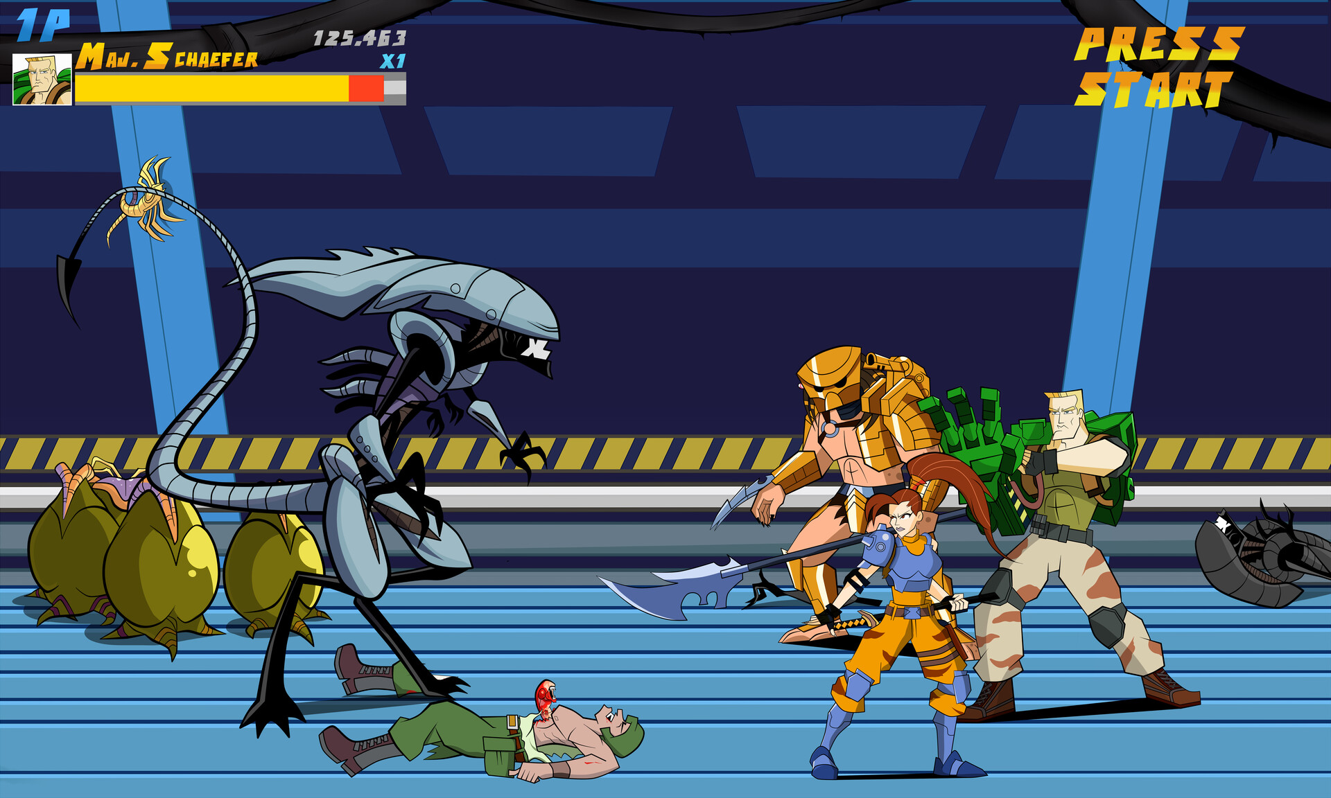 Alien vs. Predator (arcade game) - Wikipedia