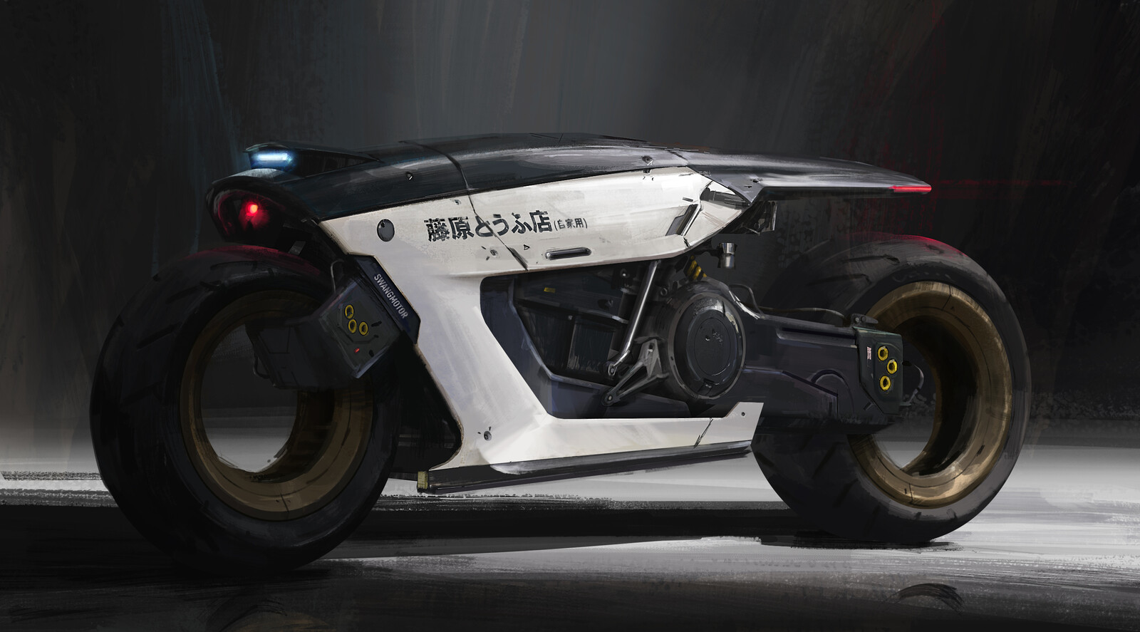 Wanted to figure out the rough colors and materials before 3D.