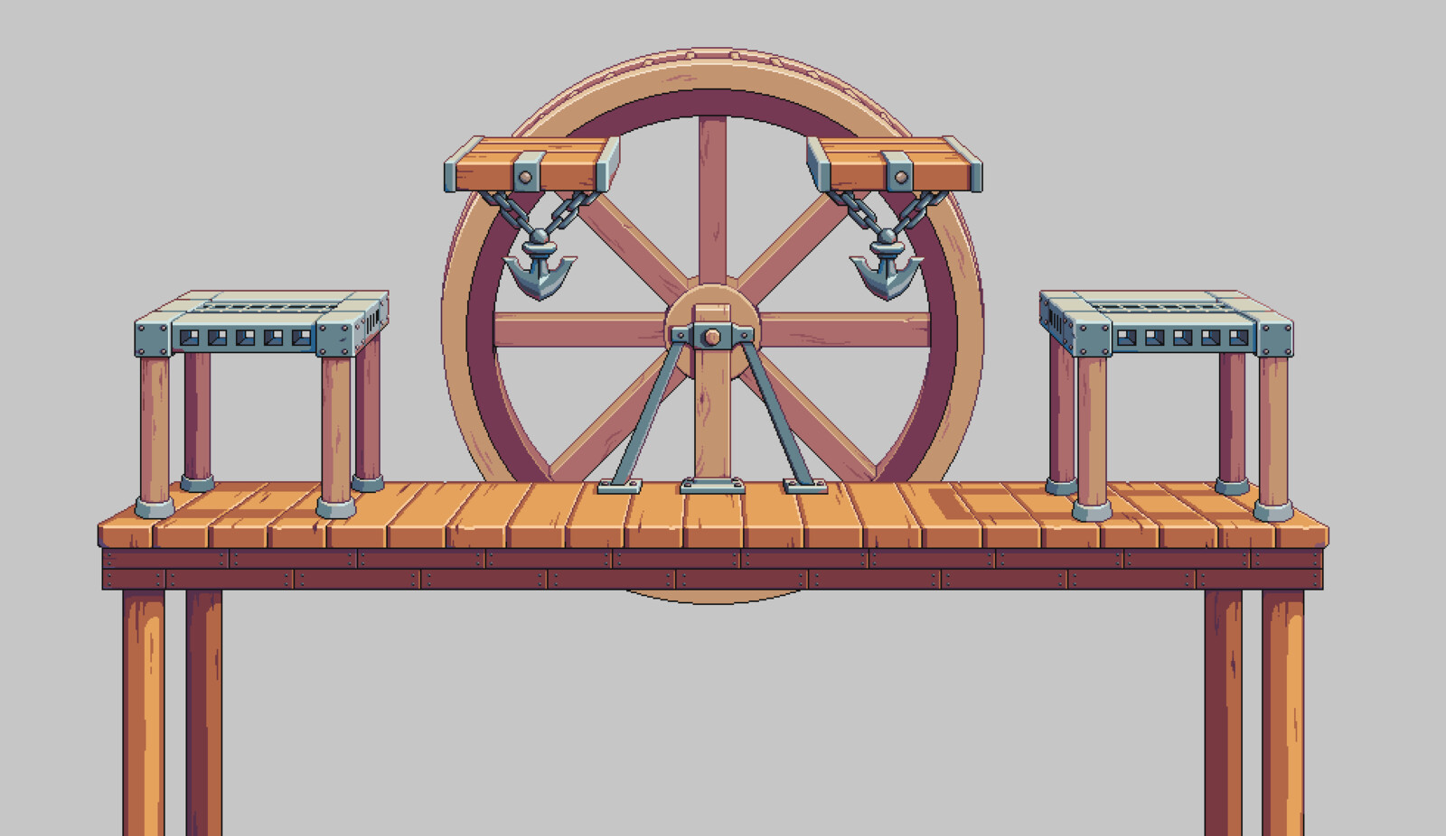 Stage based on the Rivals of Aether Merchant Port stage.