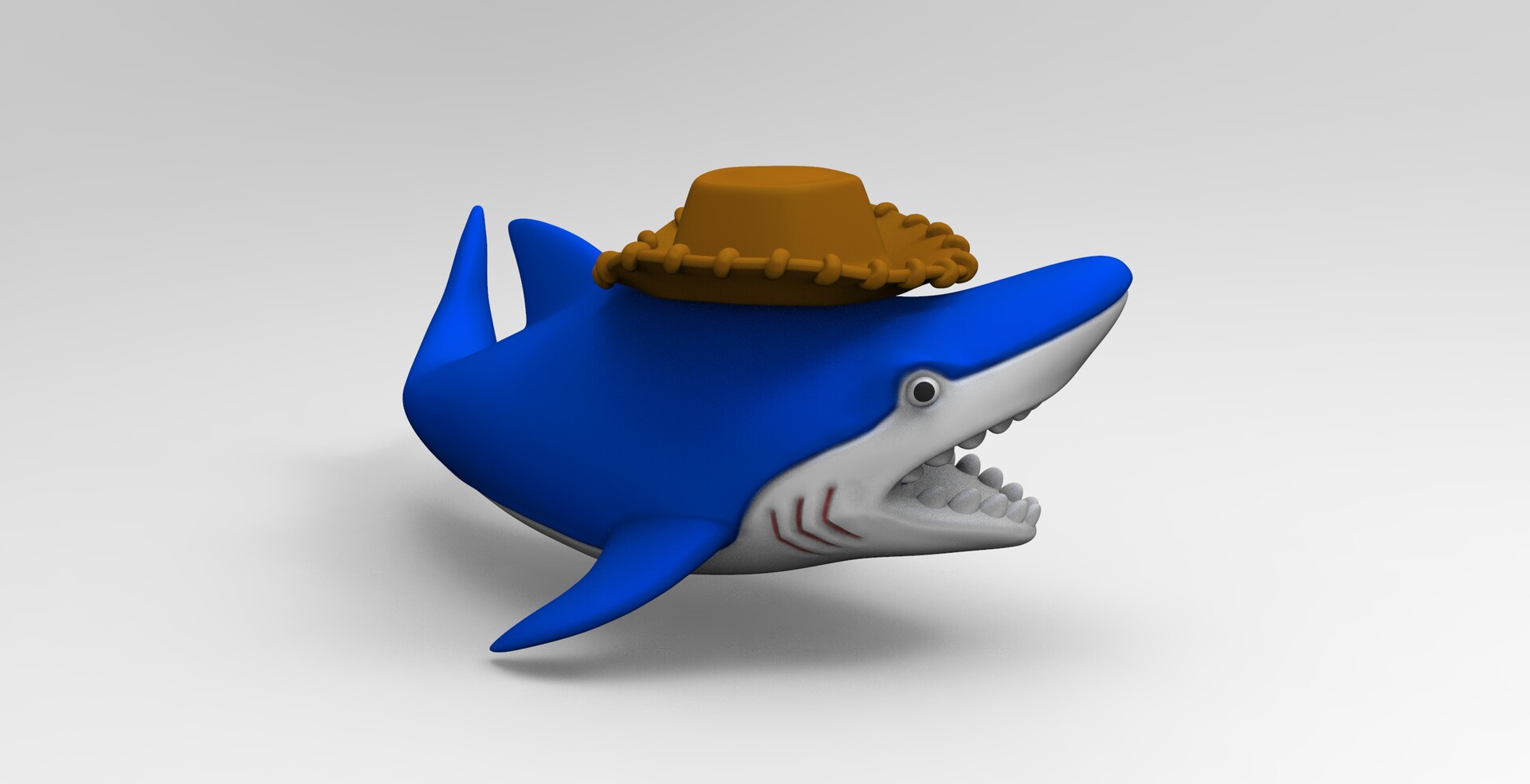 Mr Shark Toy Story custom Replica Real Size 30 cm Long! 