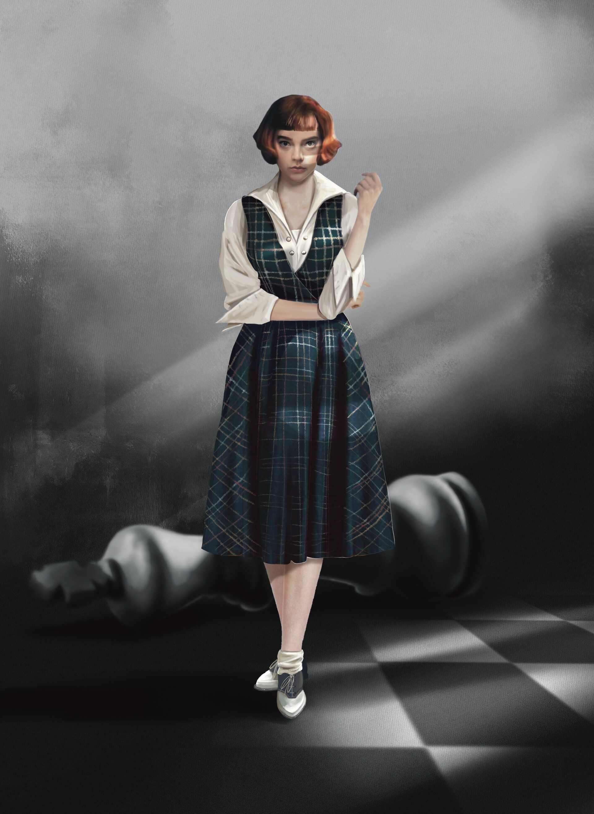 Beth harmon outfits deals