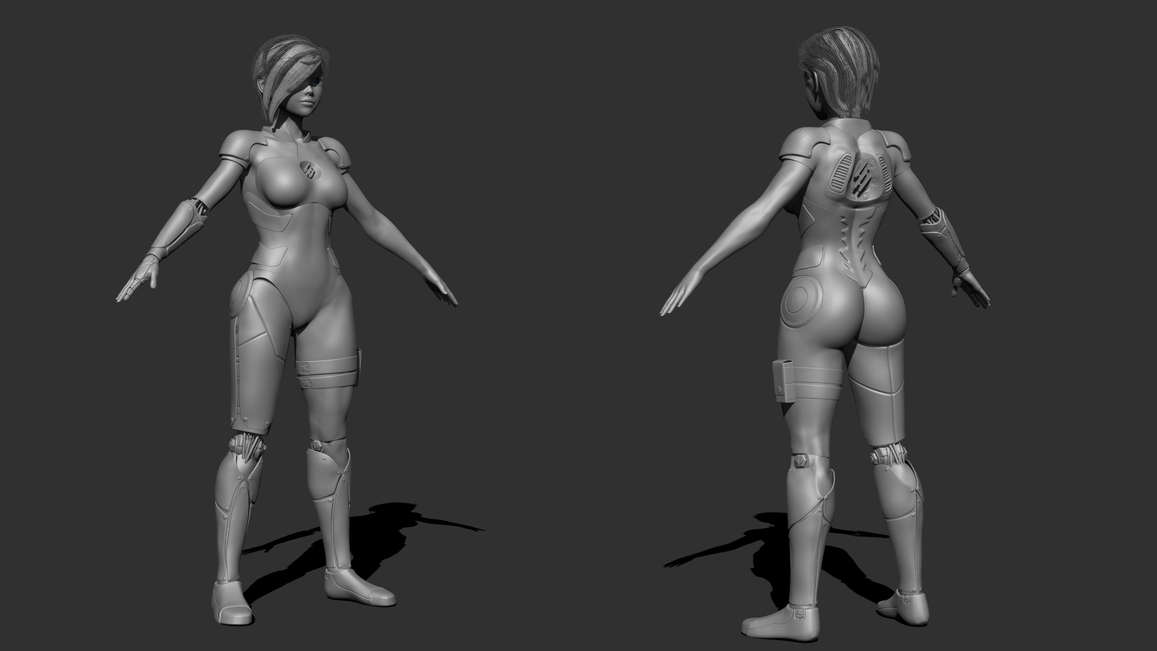 Hp model - Zbrush