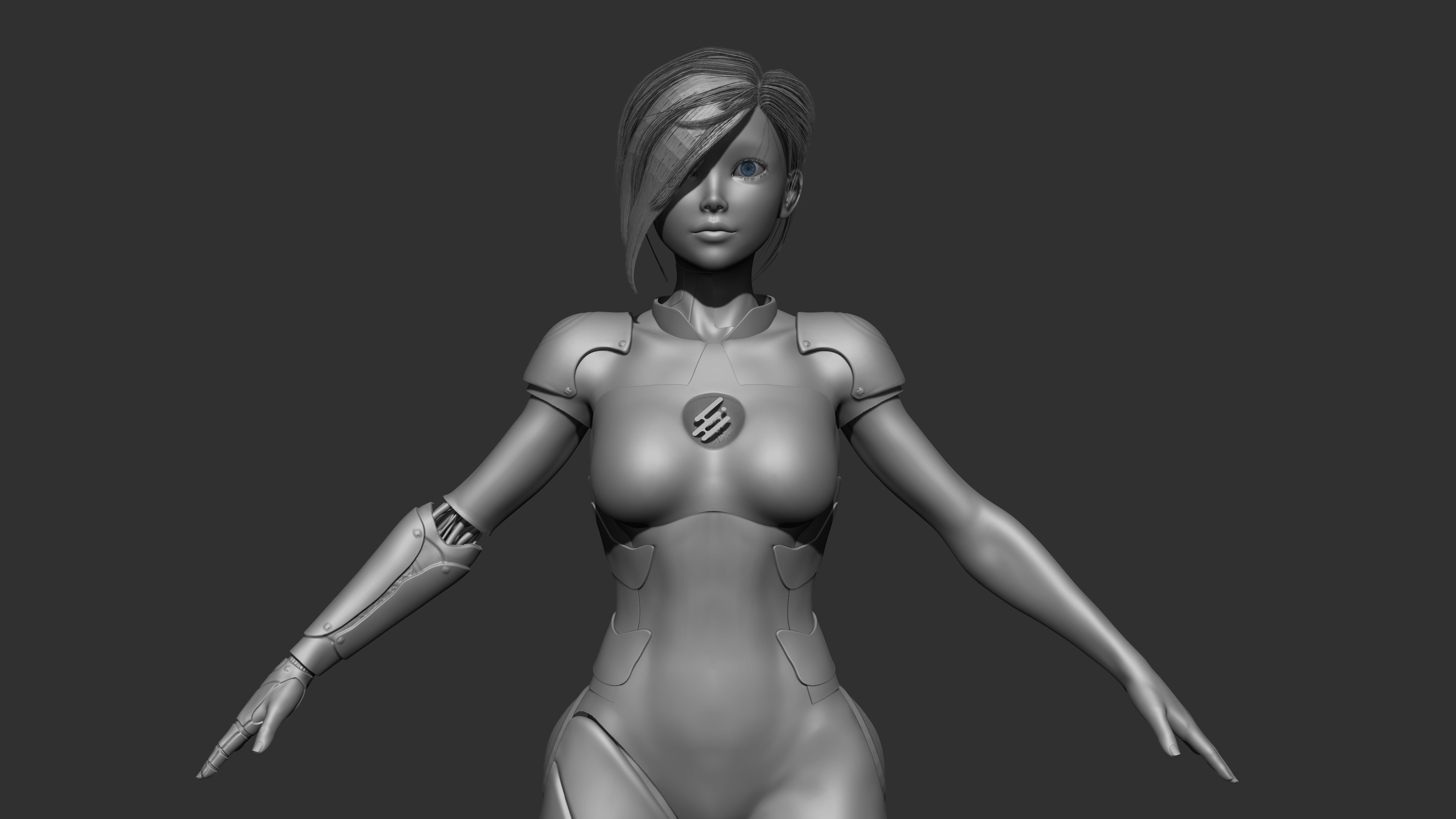 Hp model - Zbrush