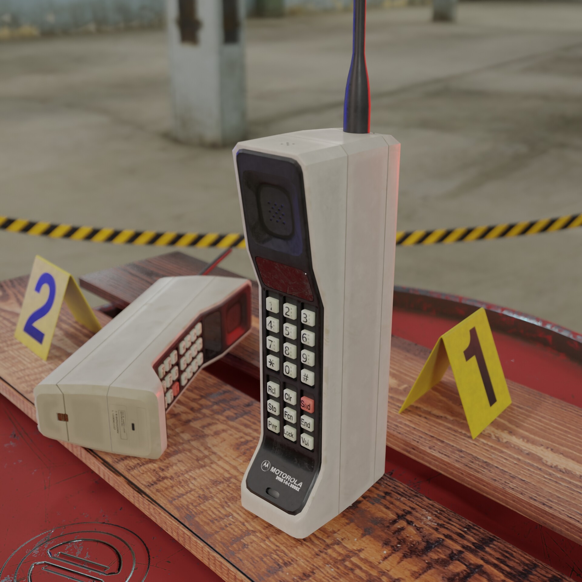 ArtStation Motorola 80's Brick phone