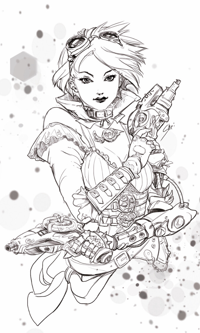 Sheila Moreno - Steampunk Girl