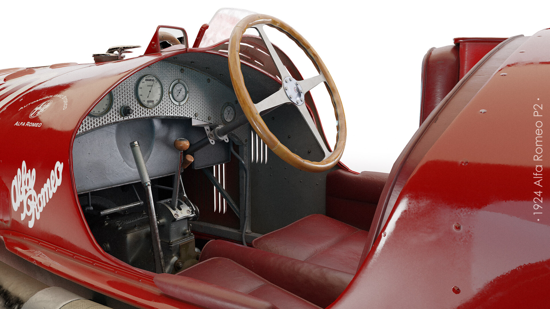 Artstation 1924 Alfa Romeo P2 Konstantin Grischenko