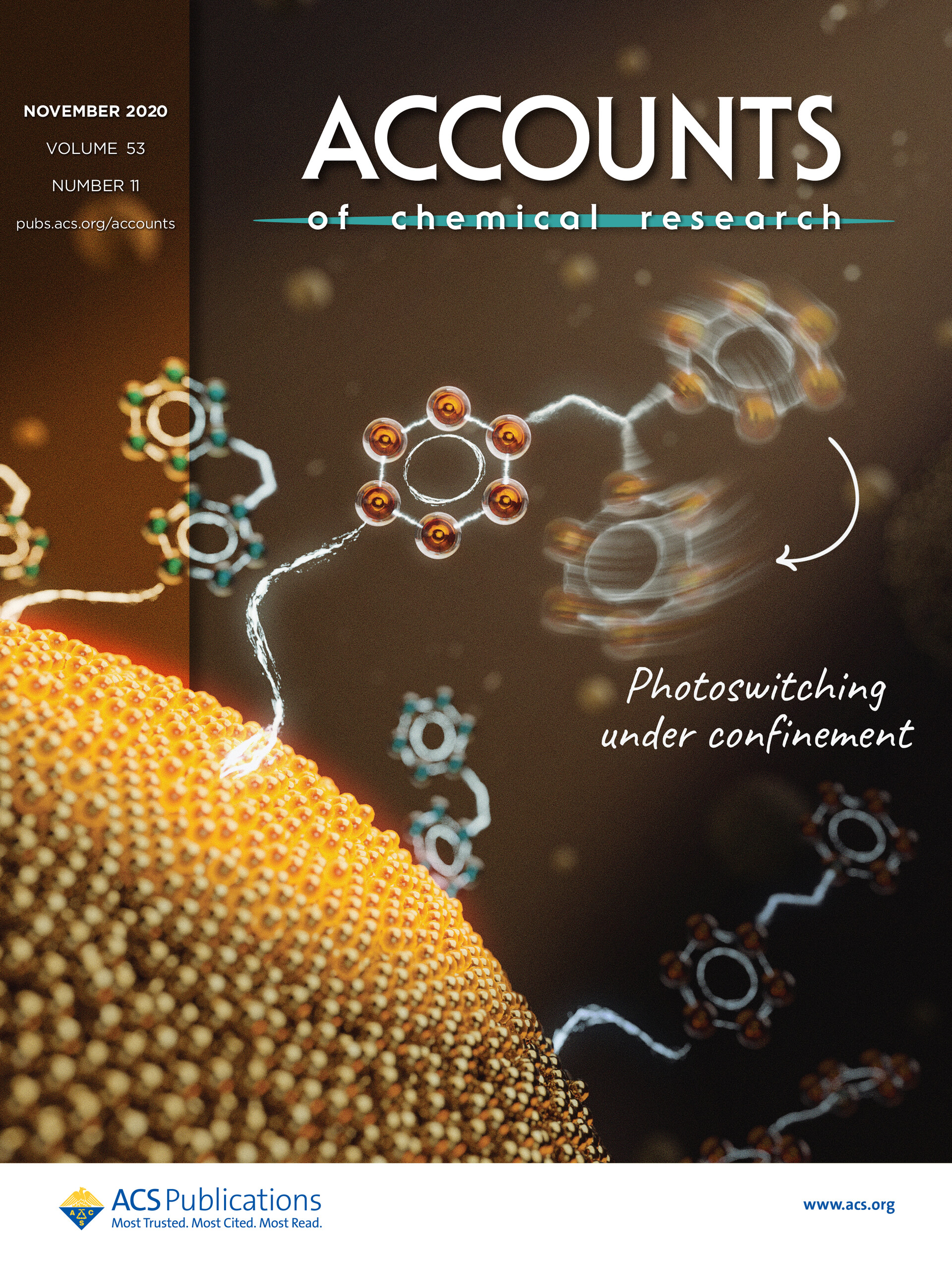 Dylan Lu Accounts of Chemical Research Cover Art for Prof. Rafal