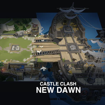 Artstation - Castle Clash New Dawn