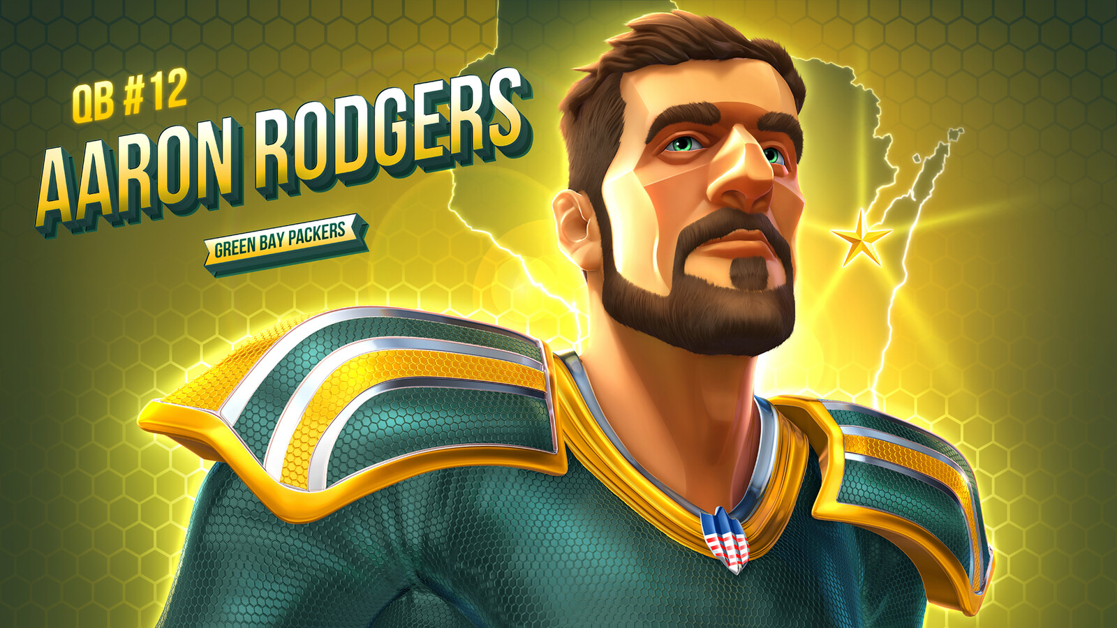 Aaron Rodgers: Stylized test