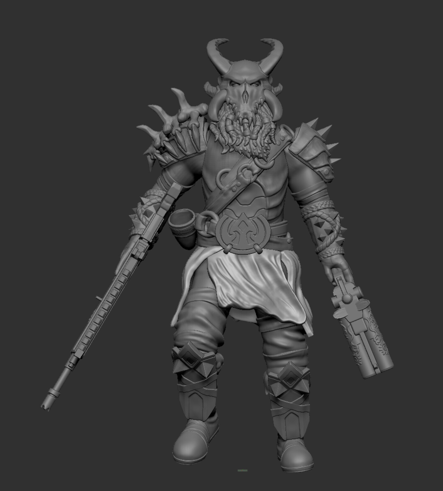 ArtStation Ragnarok fork knife