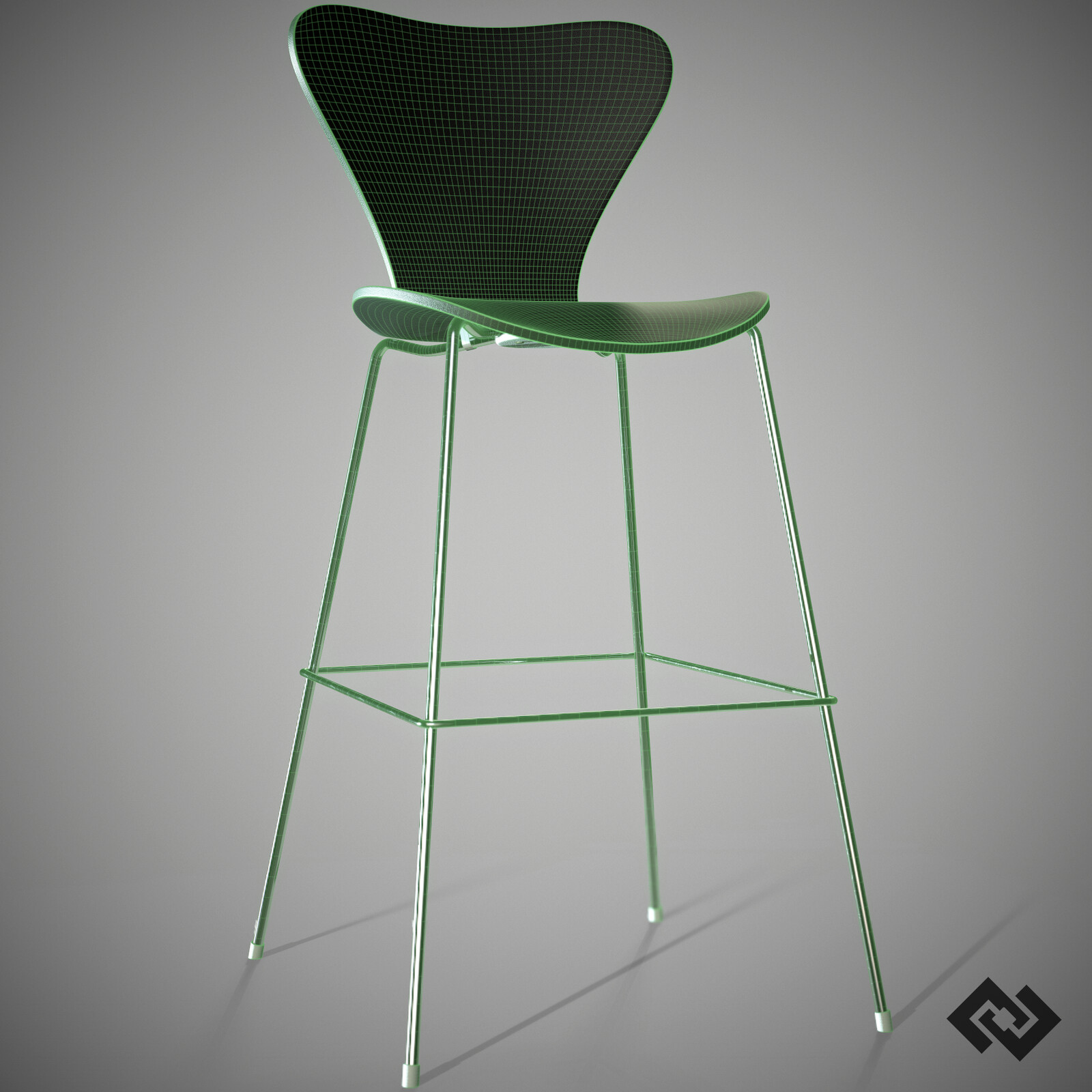 WIREFRAME RENDER 1