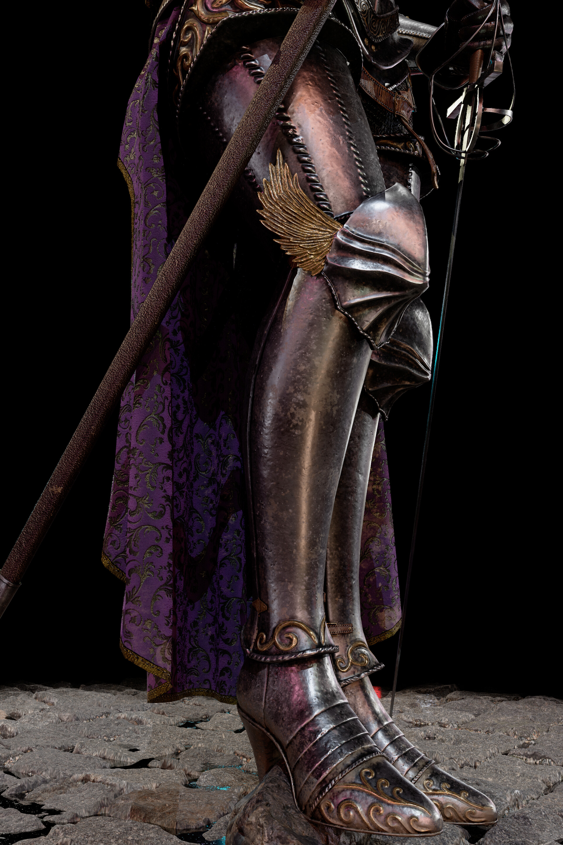 Abderrahman Niffer Medieval Fantasy Female Armor