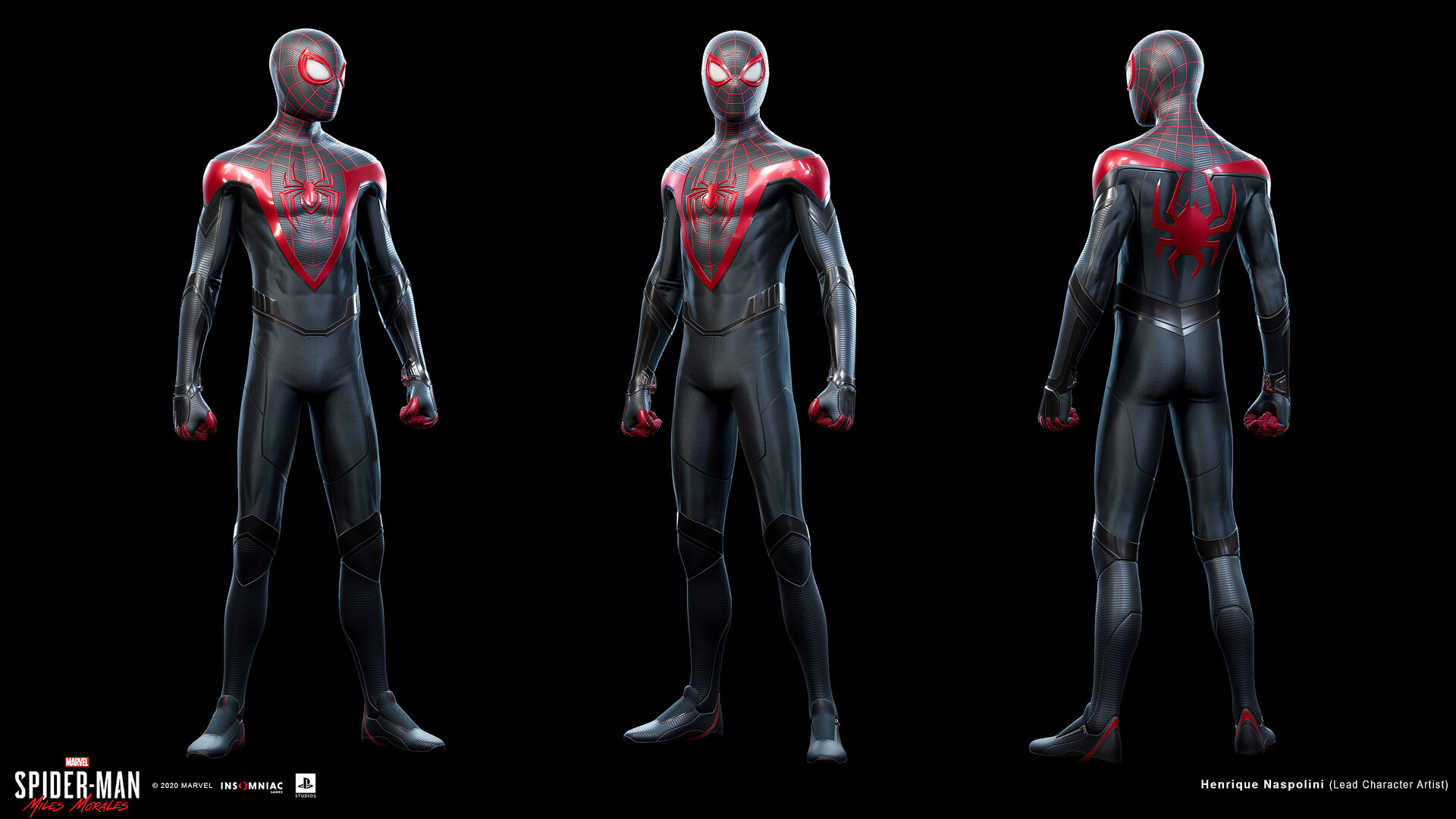 ArtStation - Marvel's Spider-Man Miles Morales: Classic Suit