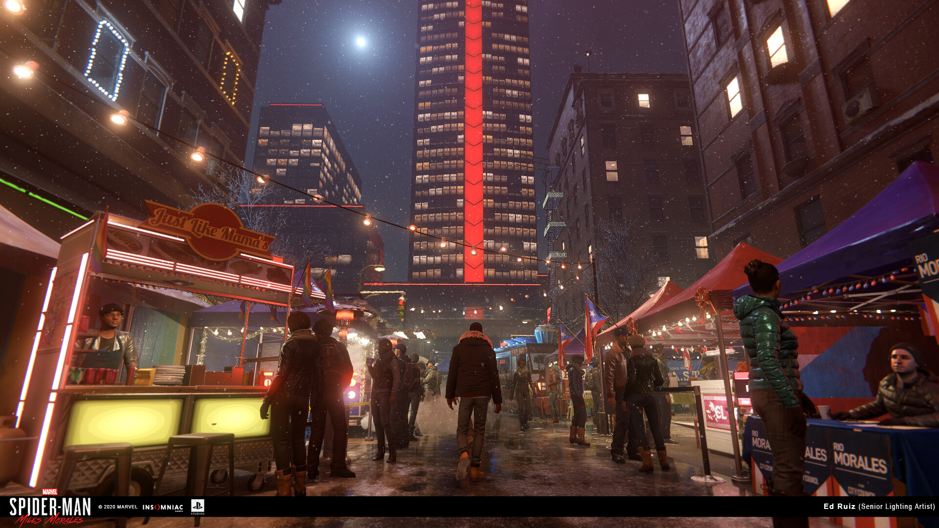 Miles morales store night light