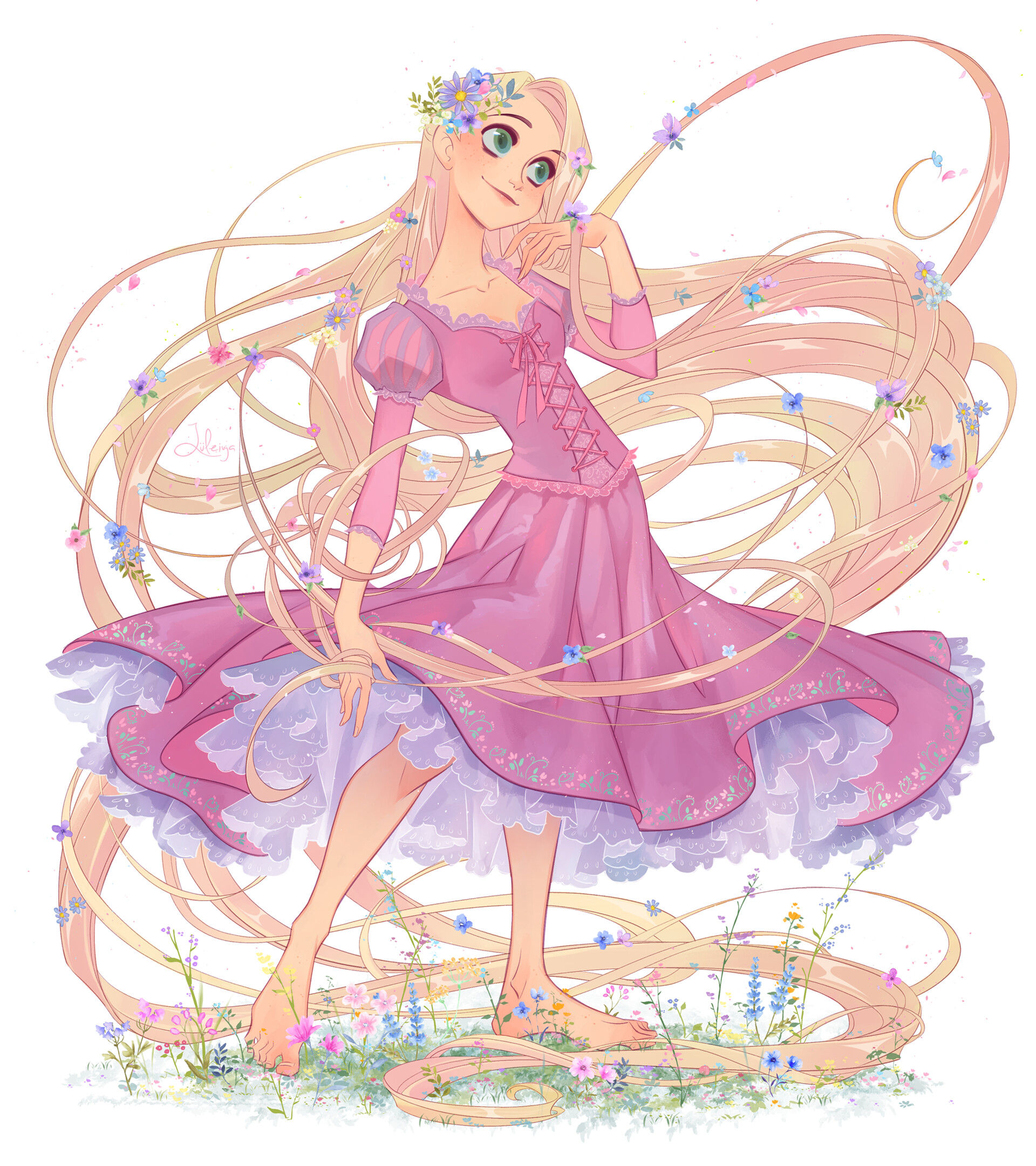 Rapunzel By Alexa P R Imaginarydisney