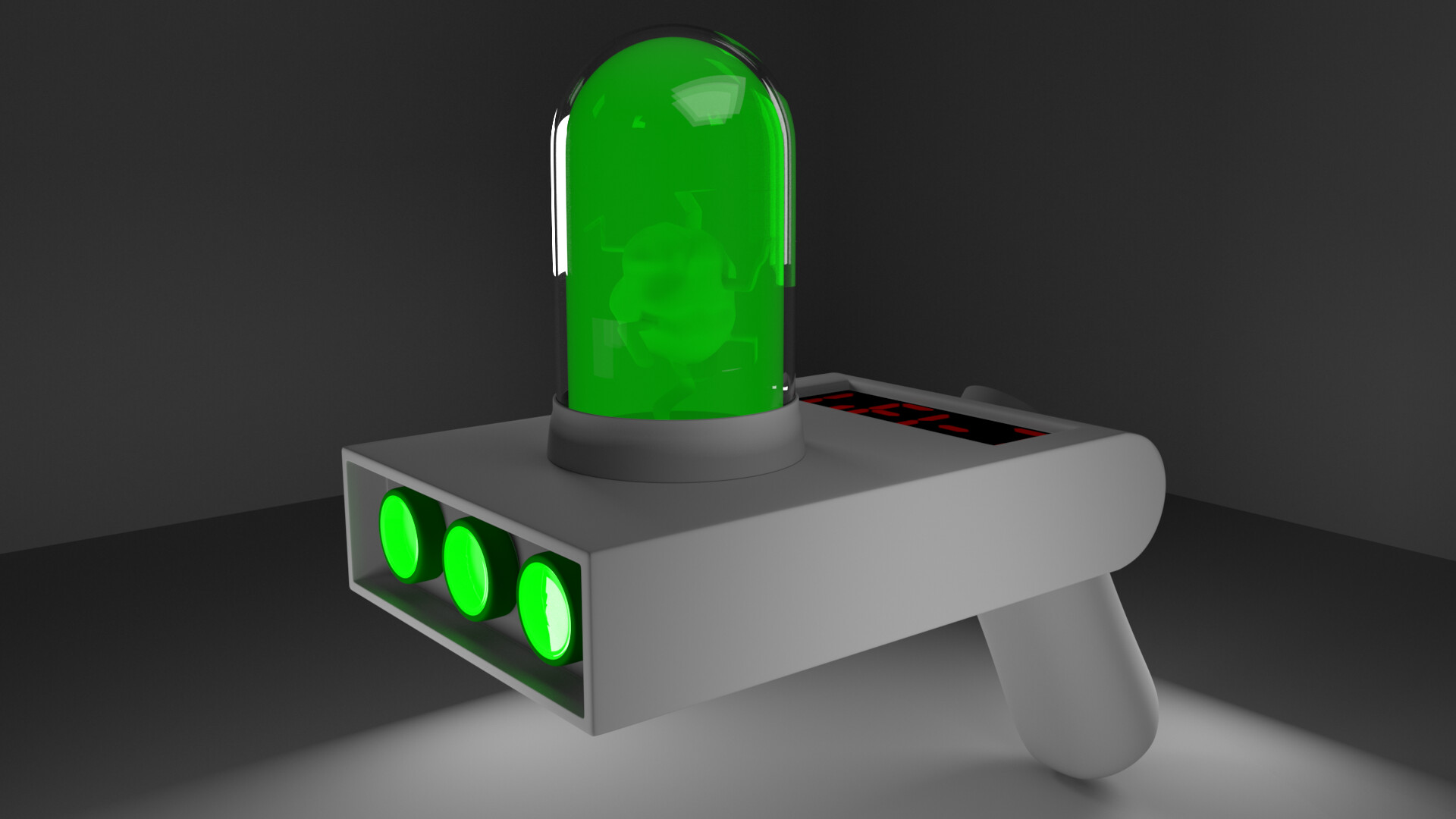 ArtStation - Rick's Portal Gun