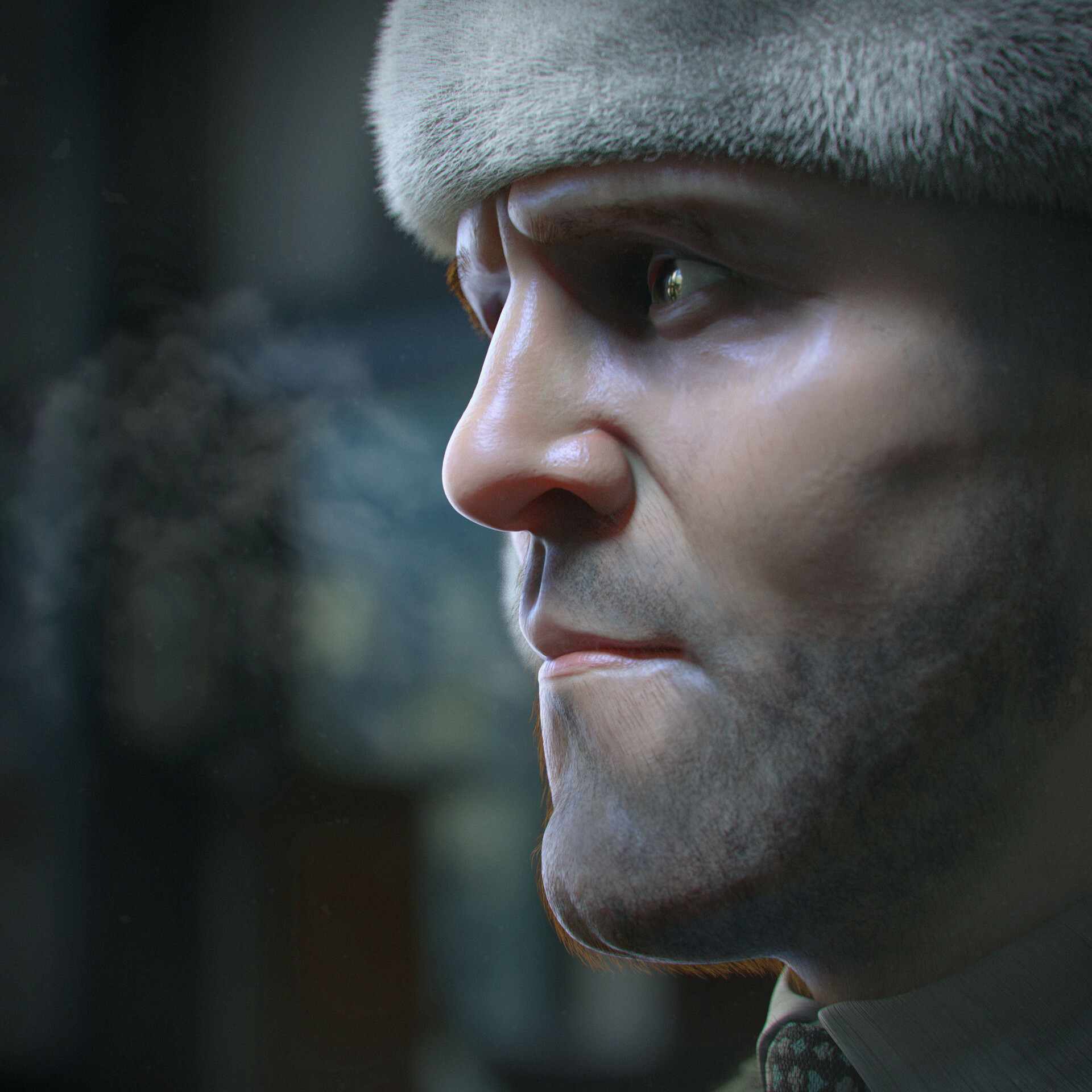 ArtStation Jason statham Christmas celebration