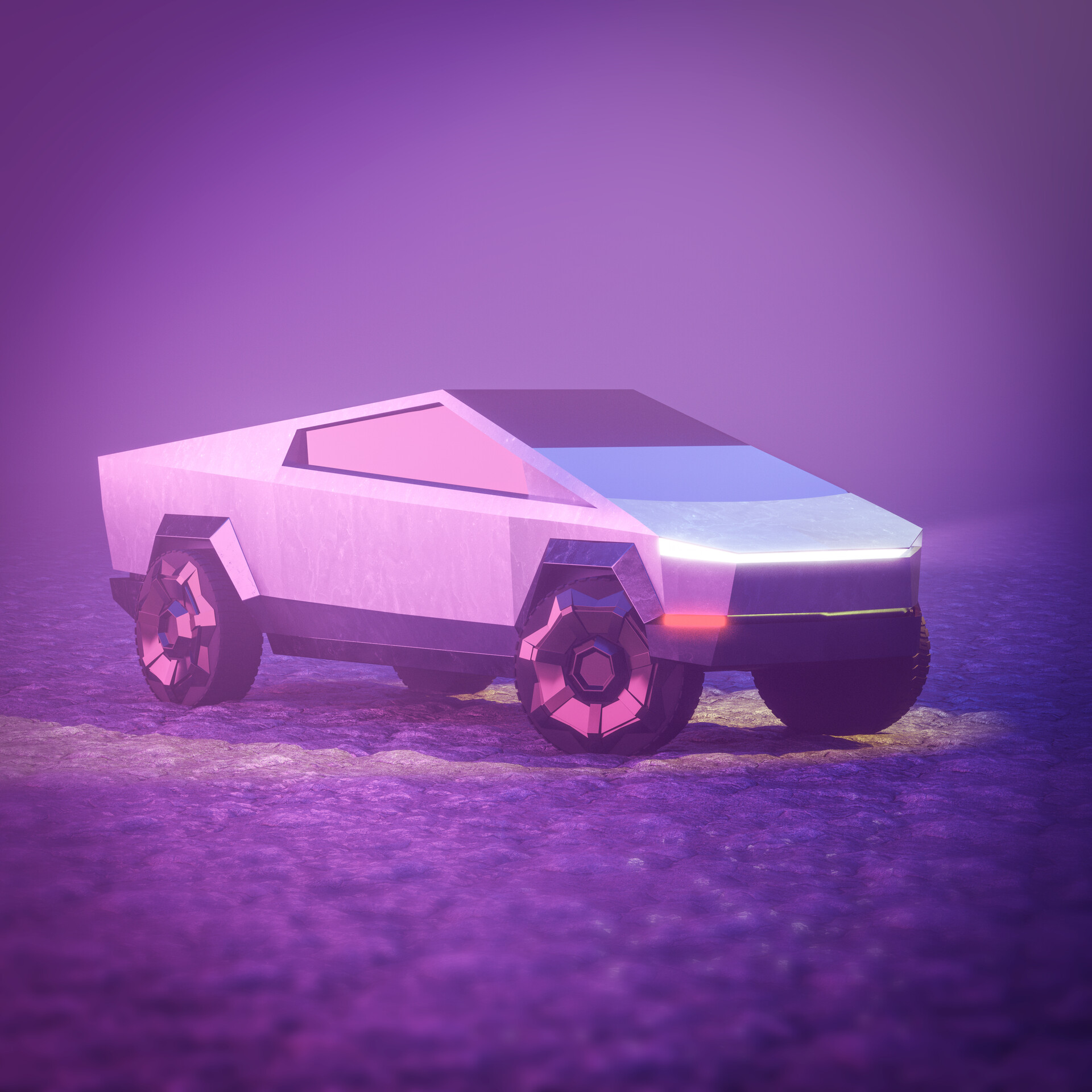 ArtStation - Cybertruck - Tesla