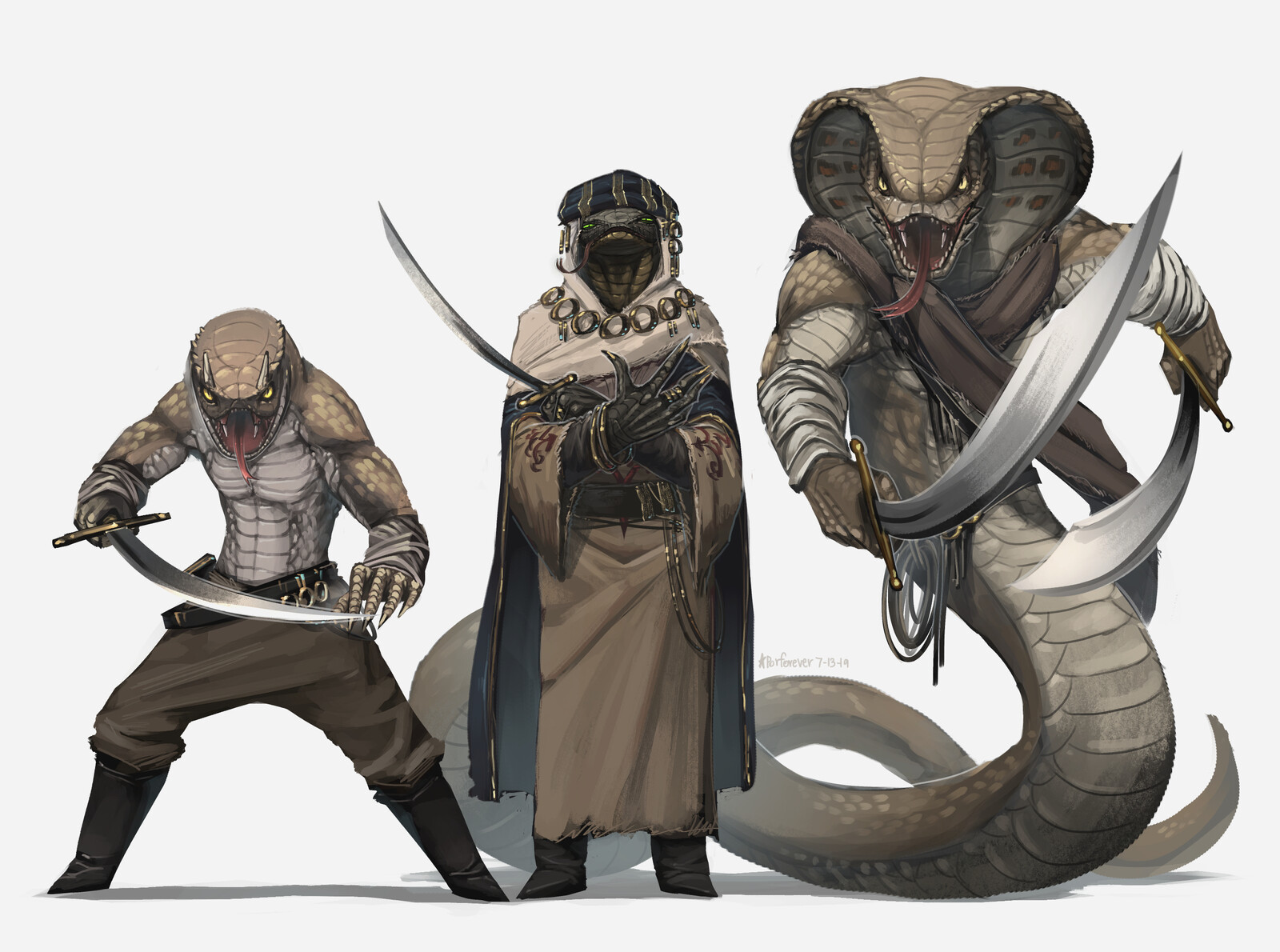 These guys are actually some D&D NPCs I've made in my friend&a...