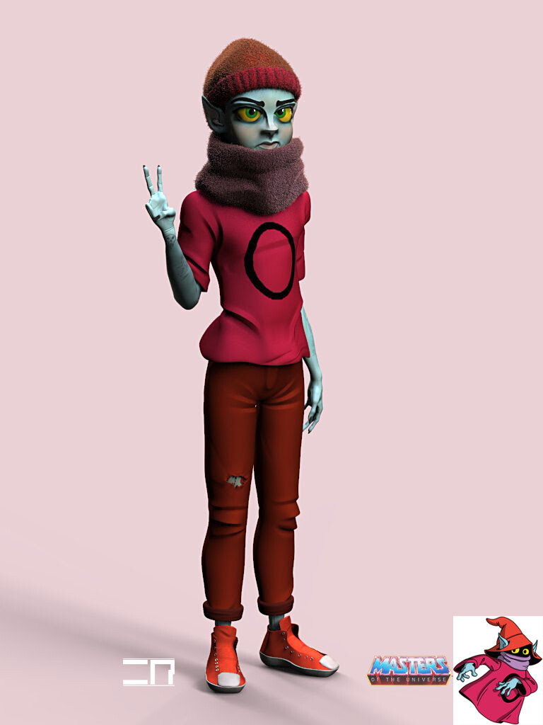 Hipster Orko from MOTU