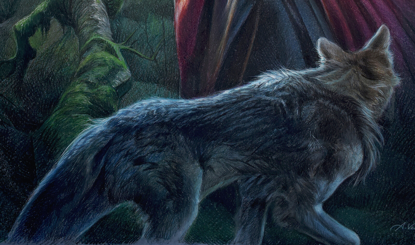detail wolf