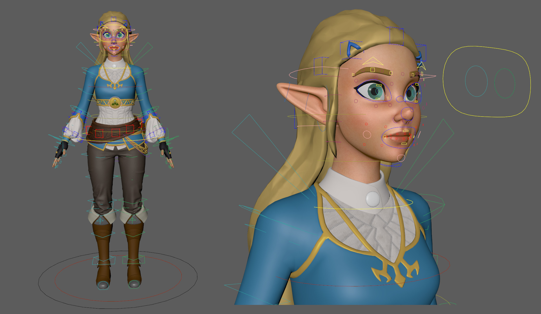 ArtStation - Zelda Rework - The Legend Of Zelda Breath of the Wild