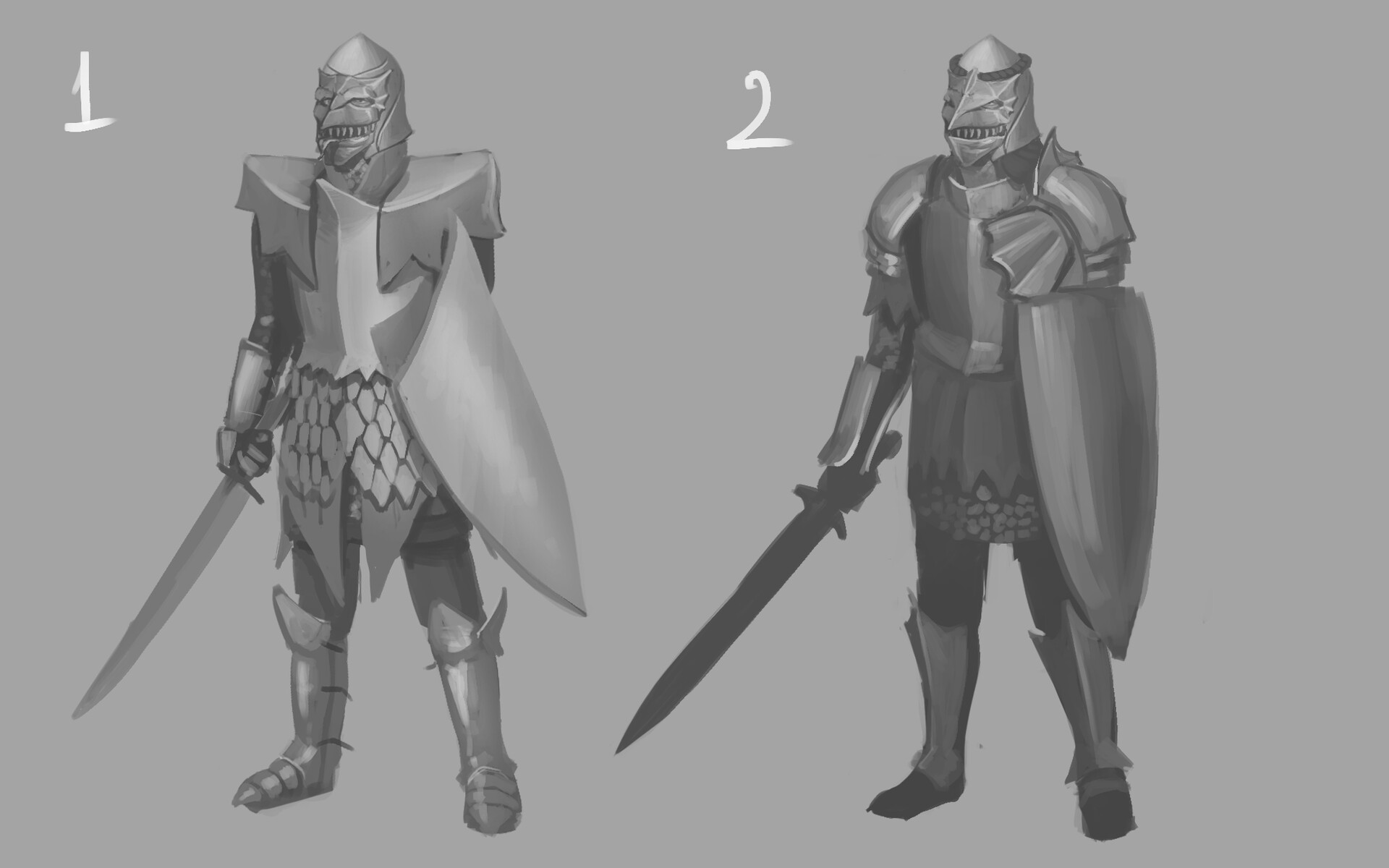 ArtStation - Celtic heavy infantry