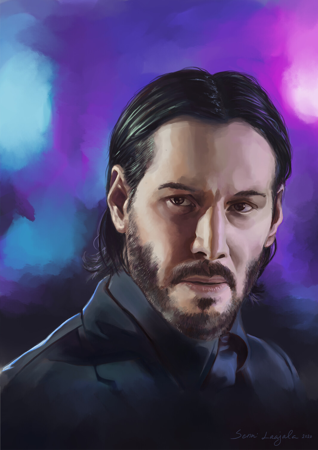 ArtStation - Keanu Reeves