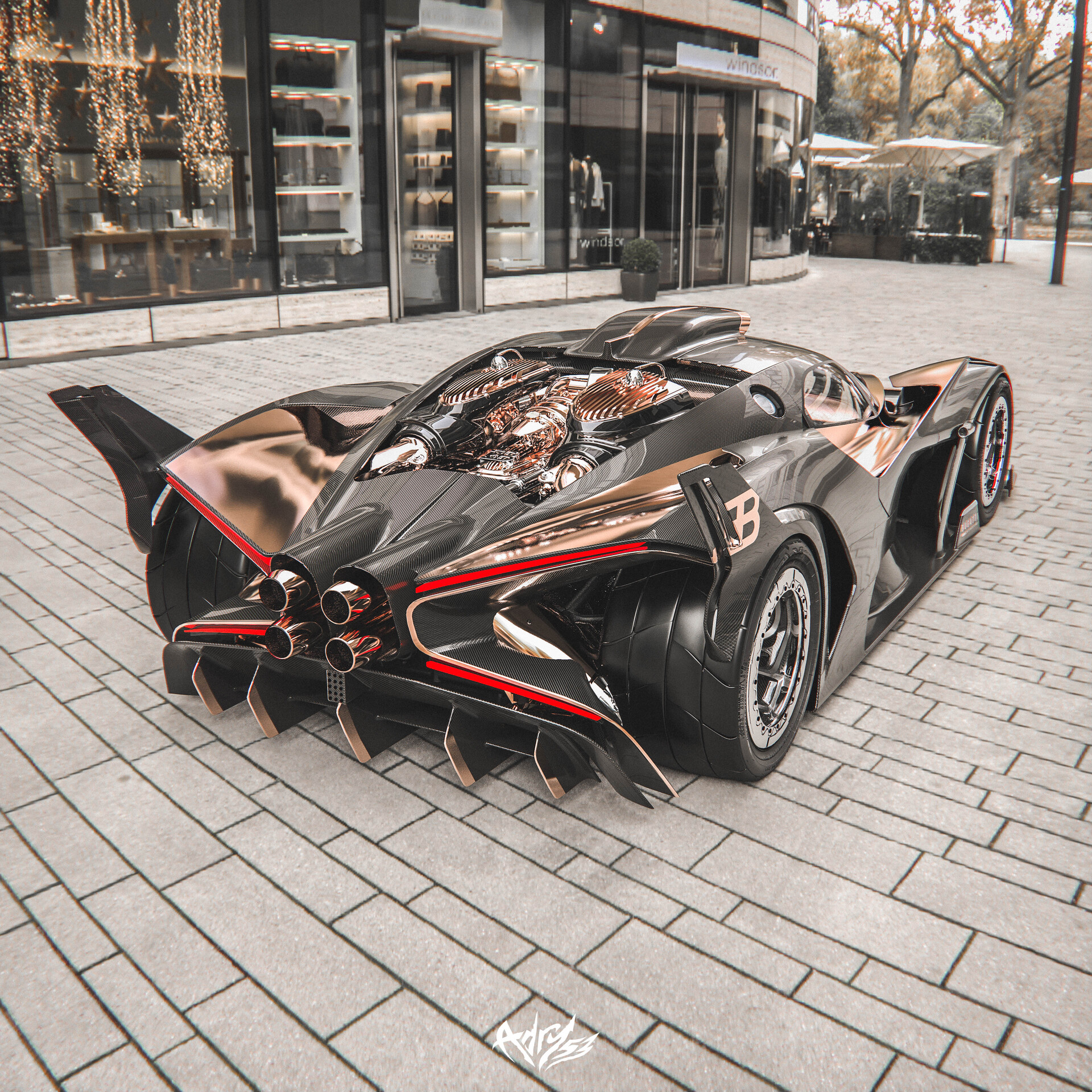 ArtStation - Bugatti Bolide Alfa