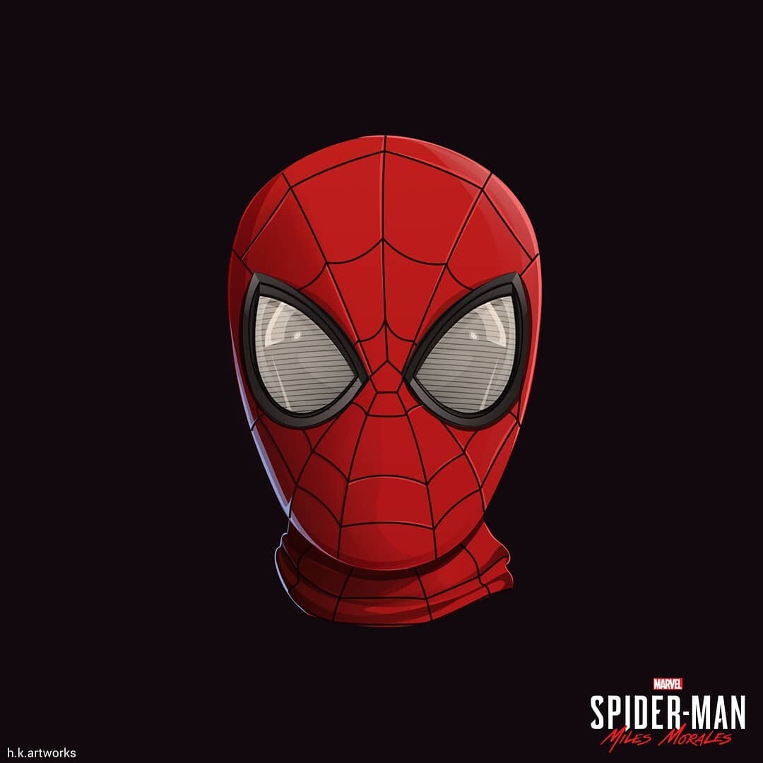 Artstation Spider Man Miles Morales Ps5 Suit Vector Art Collection Hk Artworks