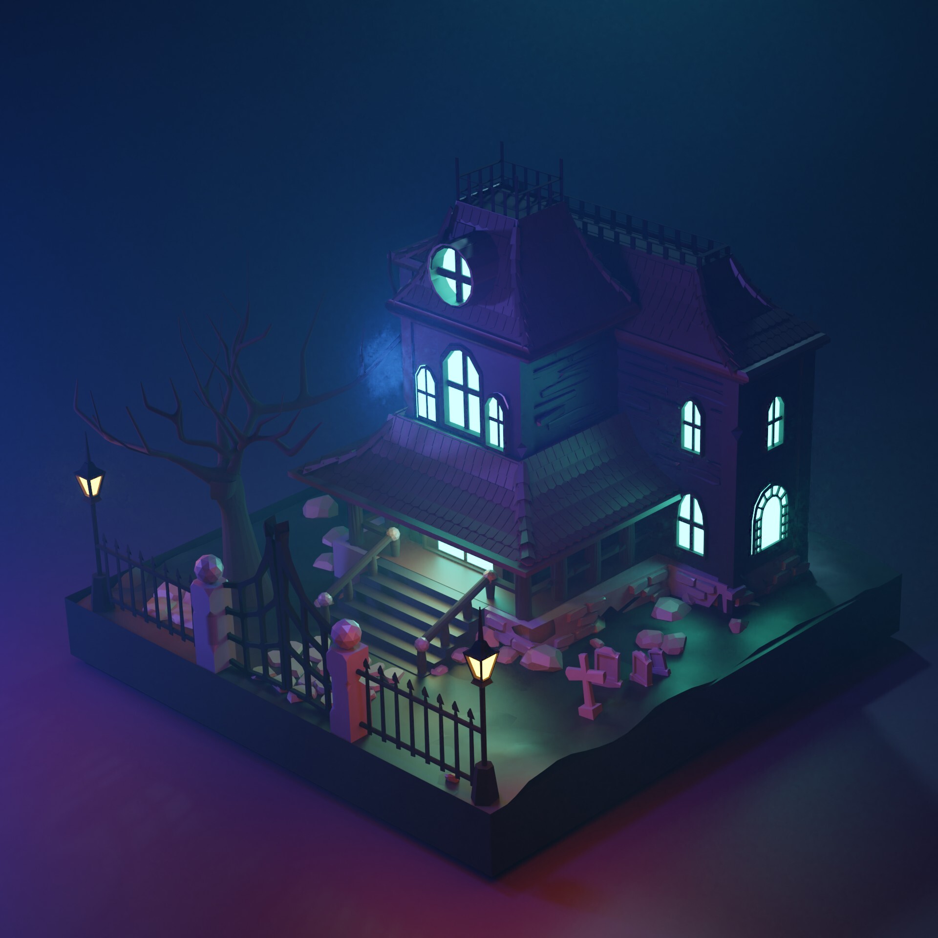 ArtStation - Ghost House