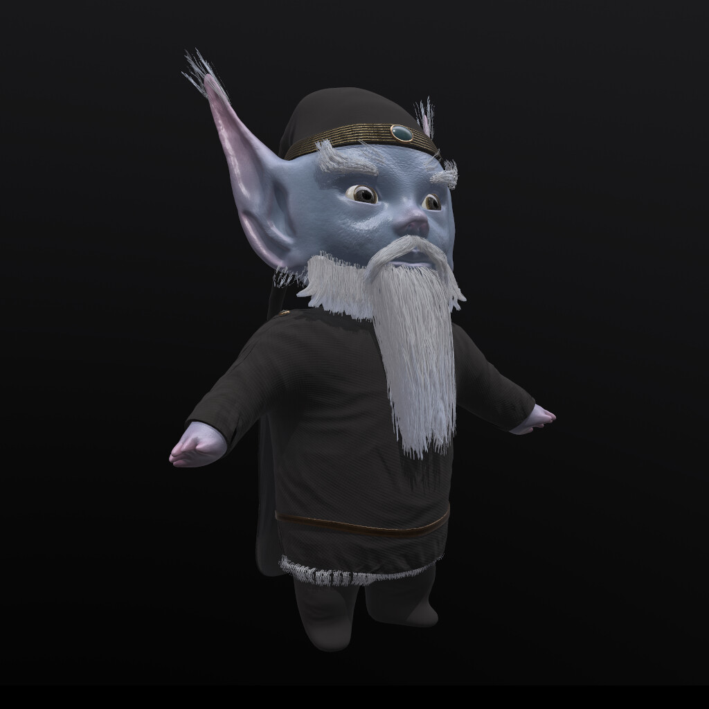 ArtStation - Magical Elf Elder Hakan 3D Character - The Christmas Chronicles  2 (Movie Netflix)