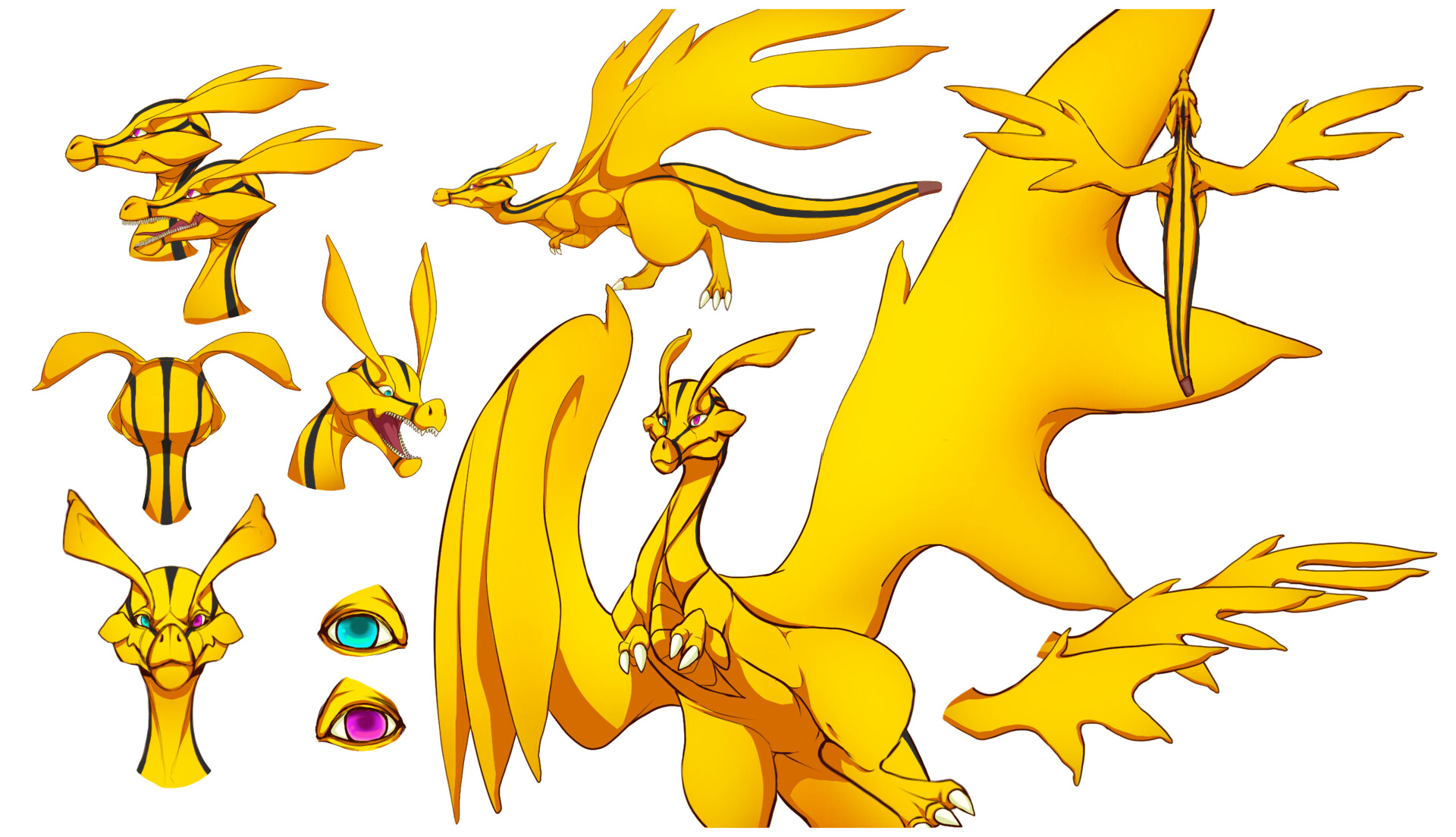 ArtStation Banana dragon design